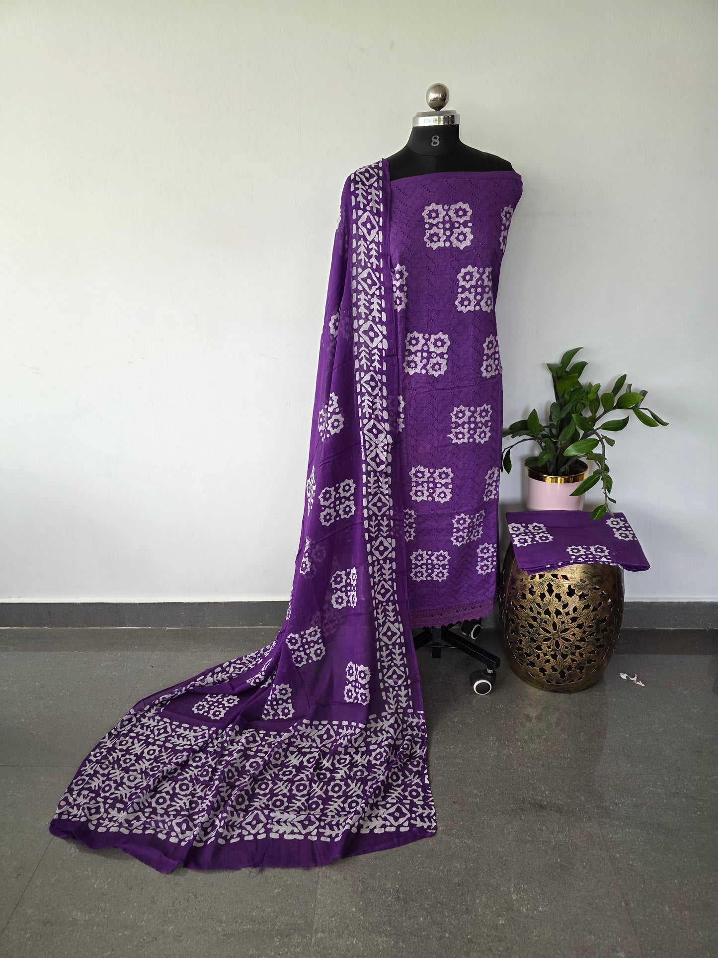 Hakoba batik cotton set - BA207