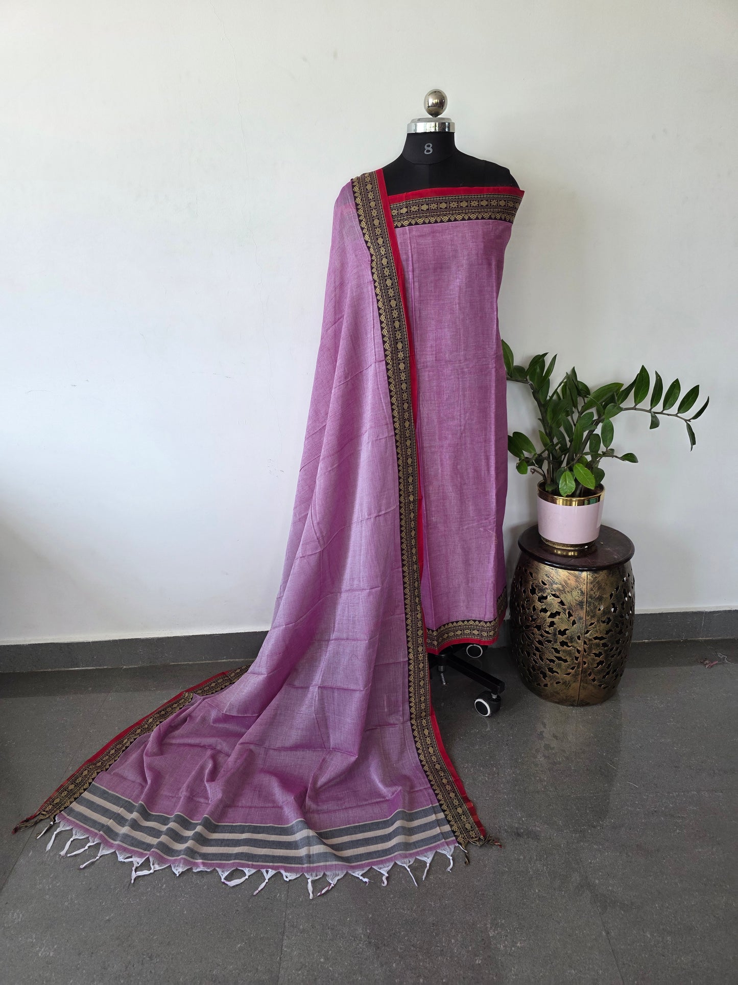 Mercerised narayanapet salwar set (4.5 meters)- NA352