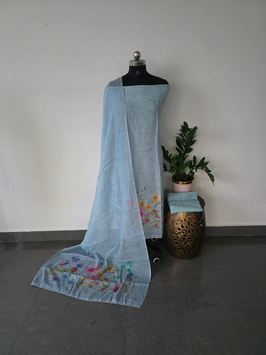 Premium fancy linen cotton set - LC2