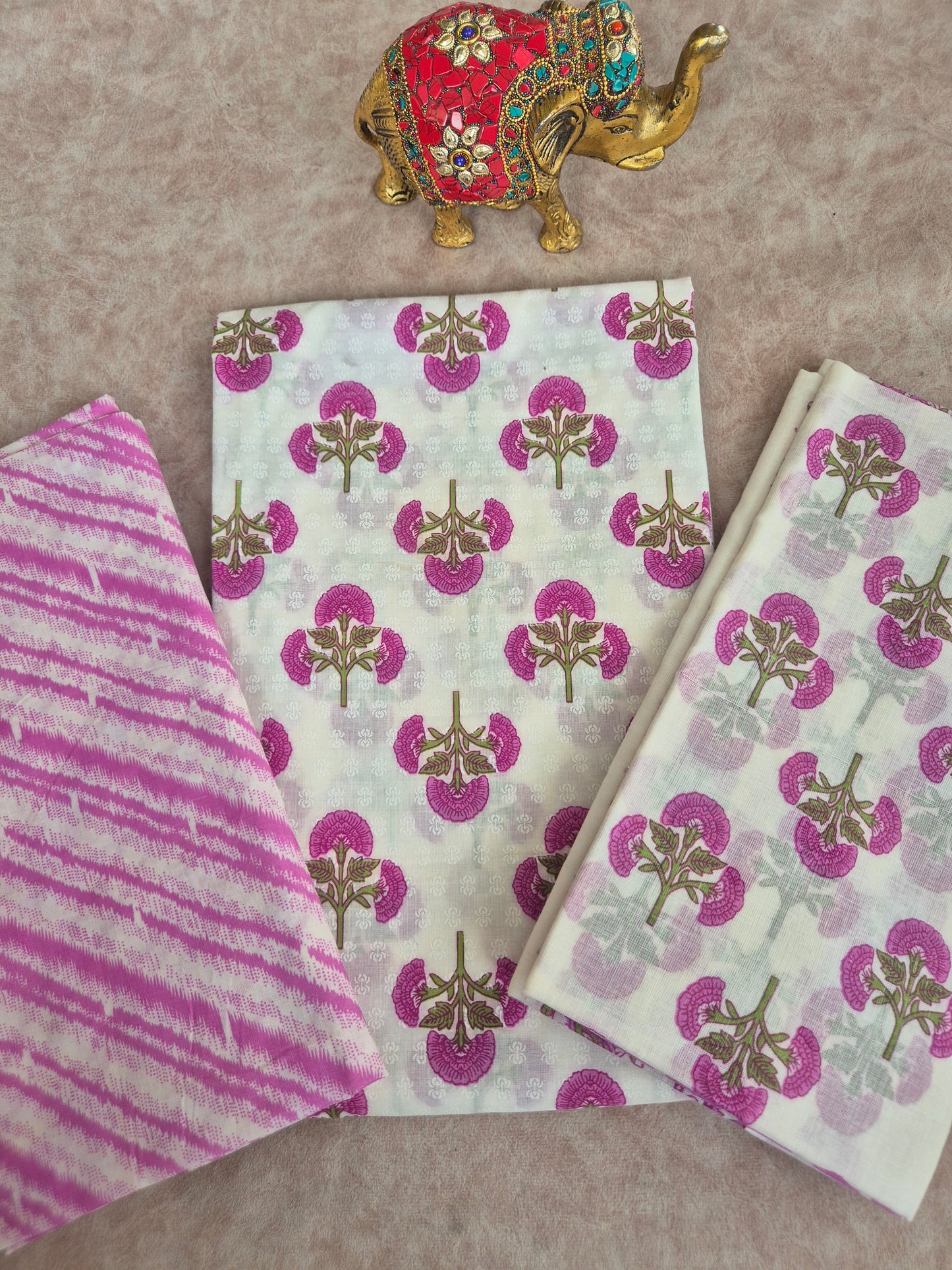 Fancy silk cotton set - CLA202