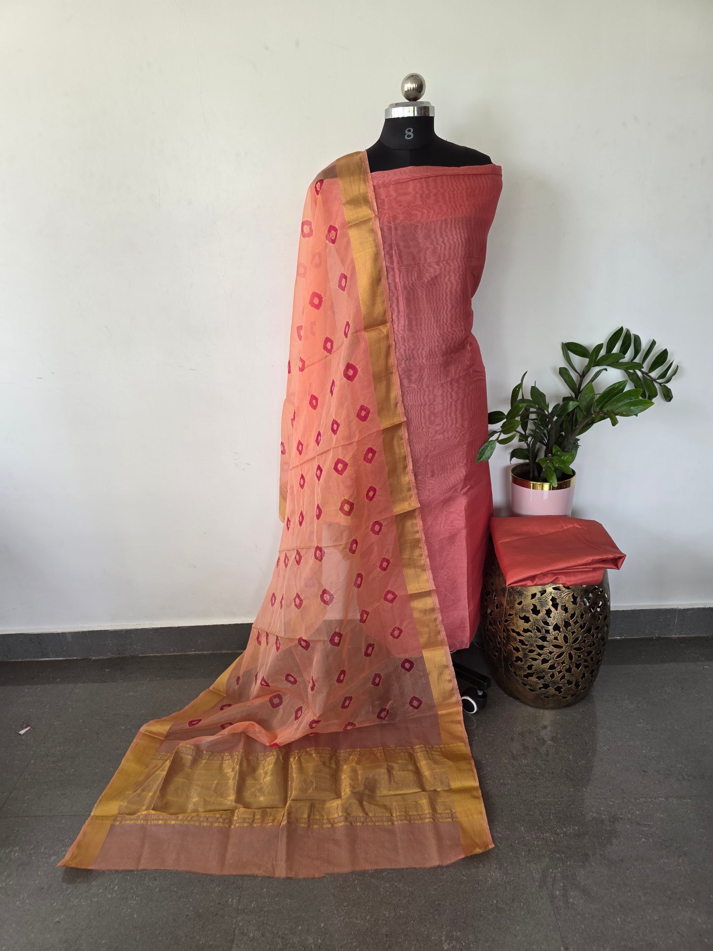 Fancy tissue silk set - CLA382