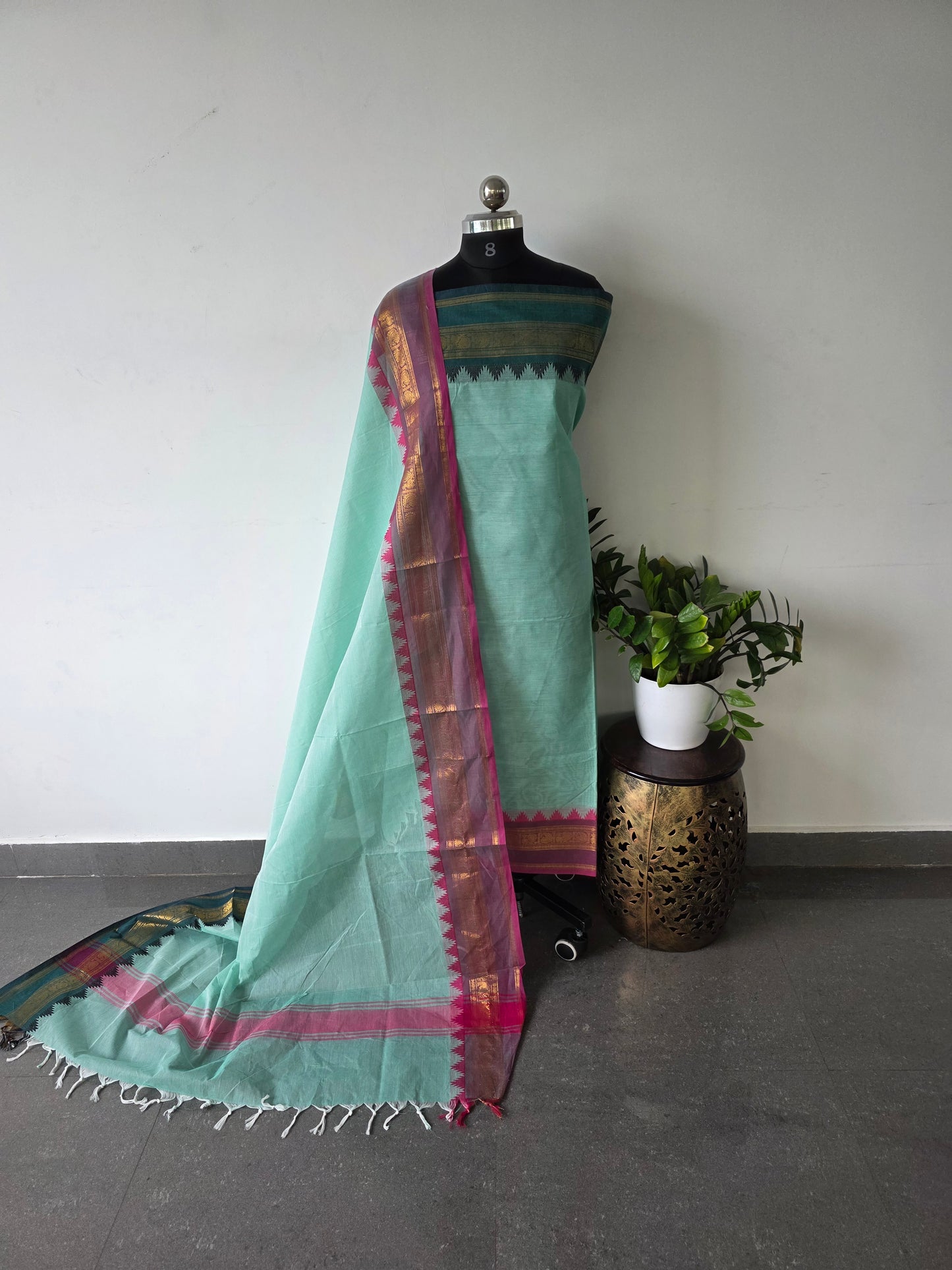 Premium chettinadu cotton set - CW12