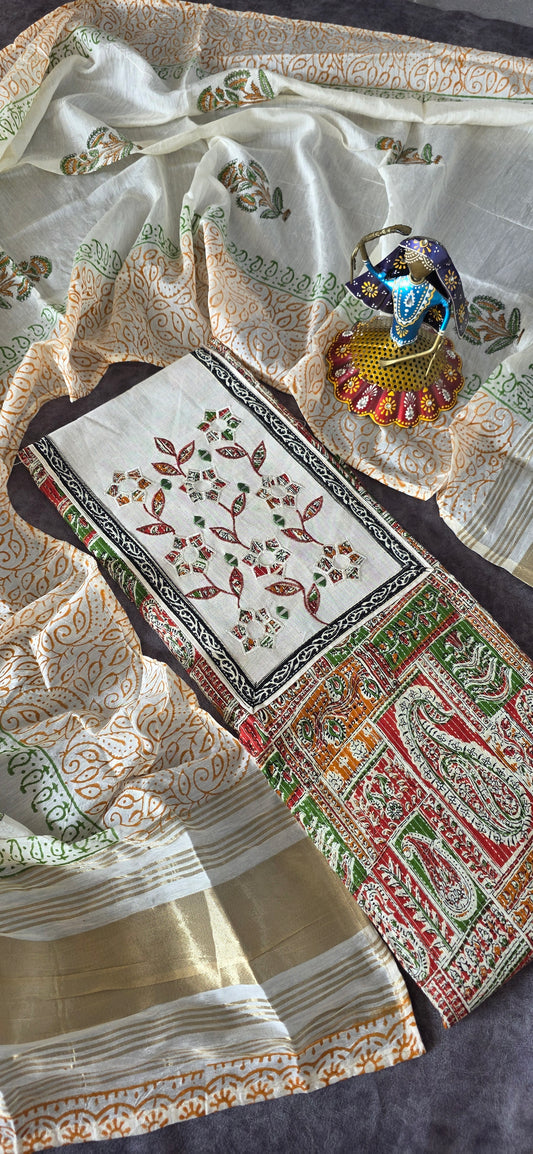 Kantha jaipuri cotton set - CLA56