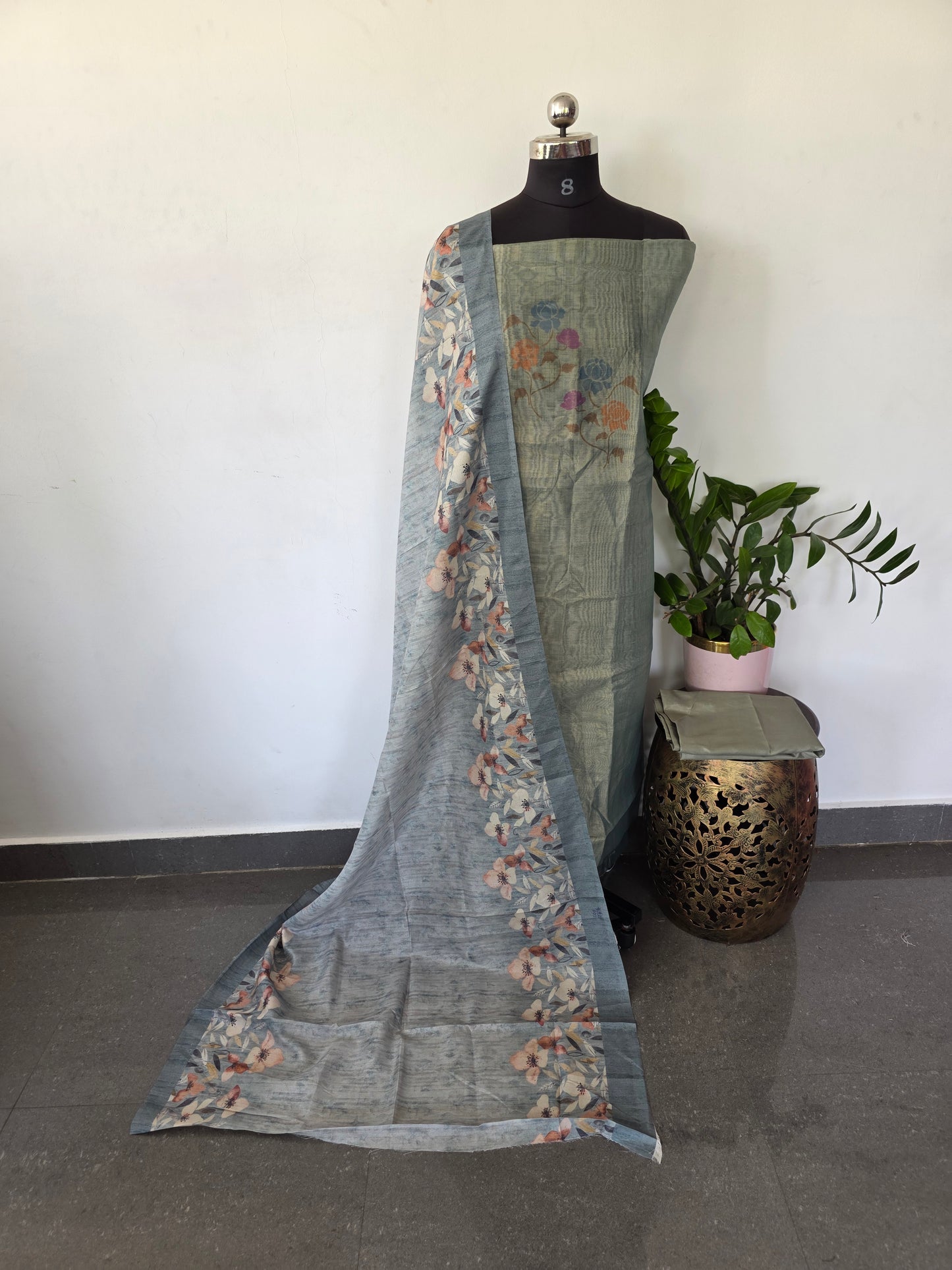 Fancy tissue silk set - CLA115