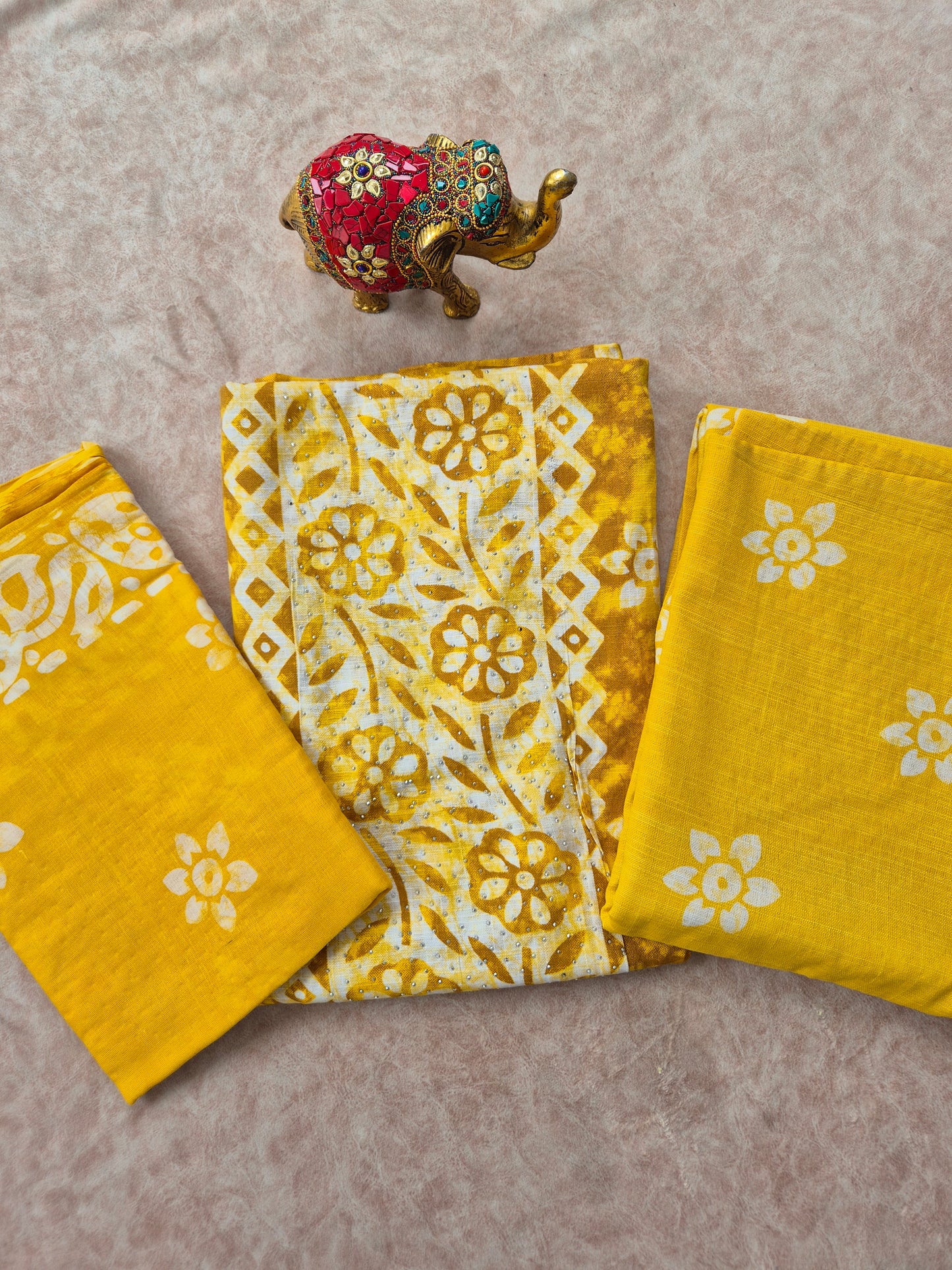 Slub cotton set - D101