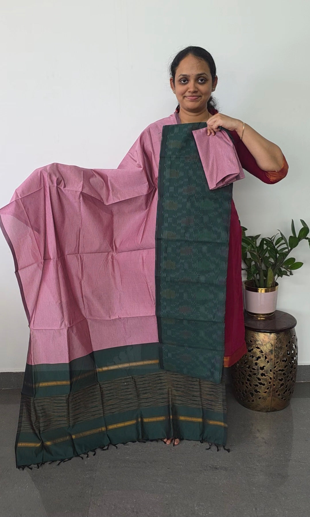 Pochampally full ikkat sico set - SZ315