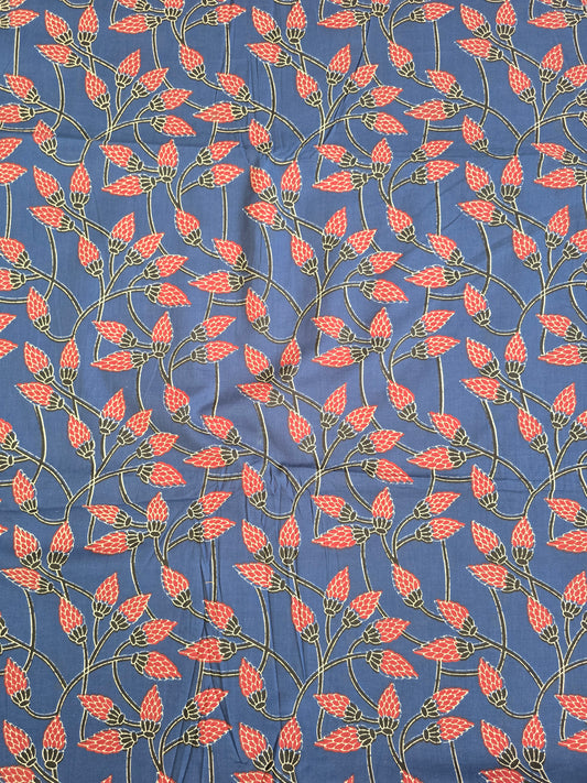 Jaipuri pure cotton running material (0.5 mtrs)-JA345