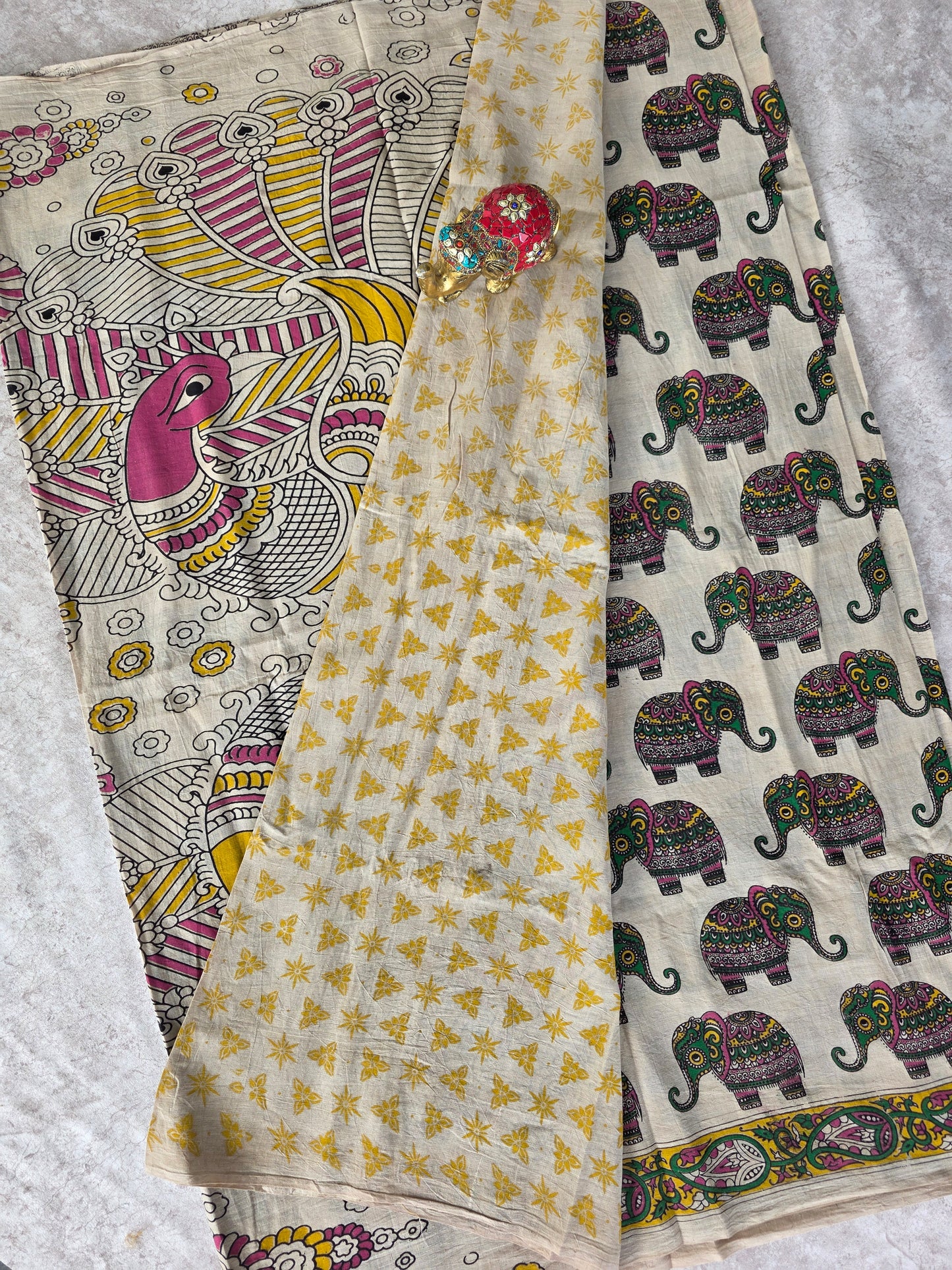 Pure kalamkari cotton saree - KS1