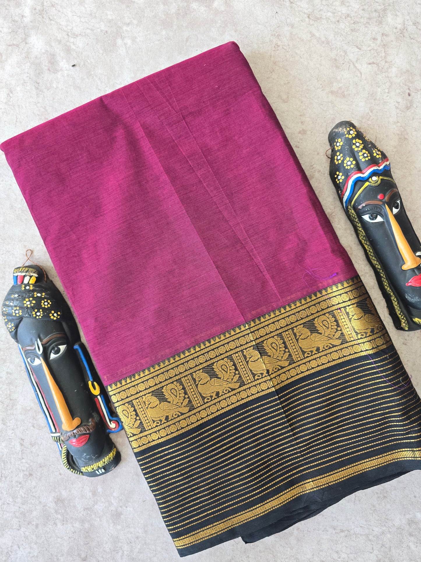 Chettinadu cotton running material ( 0.5 mtrs )- CRM8