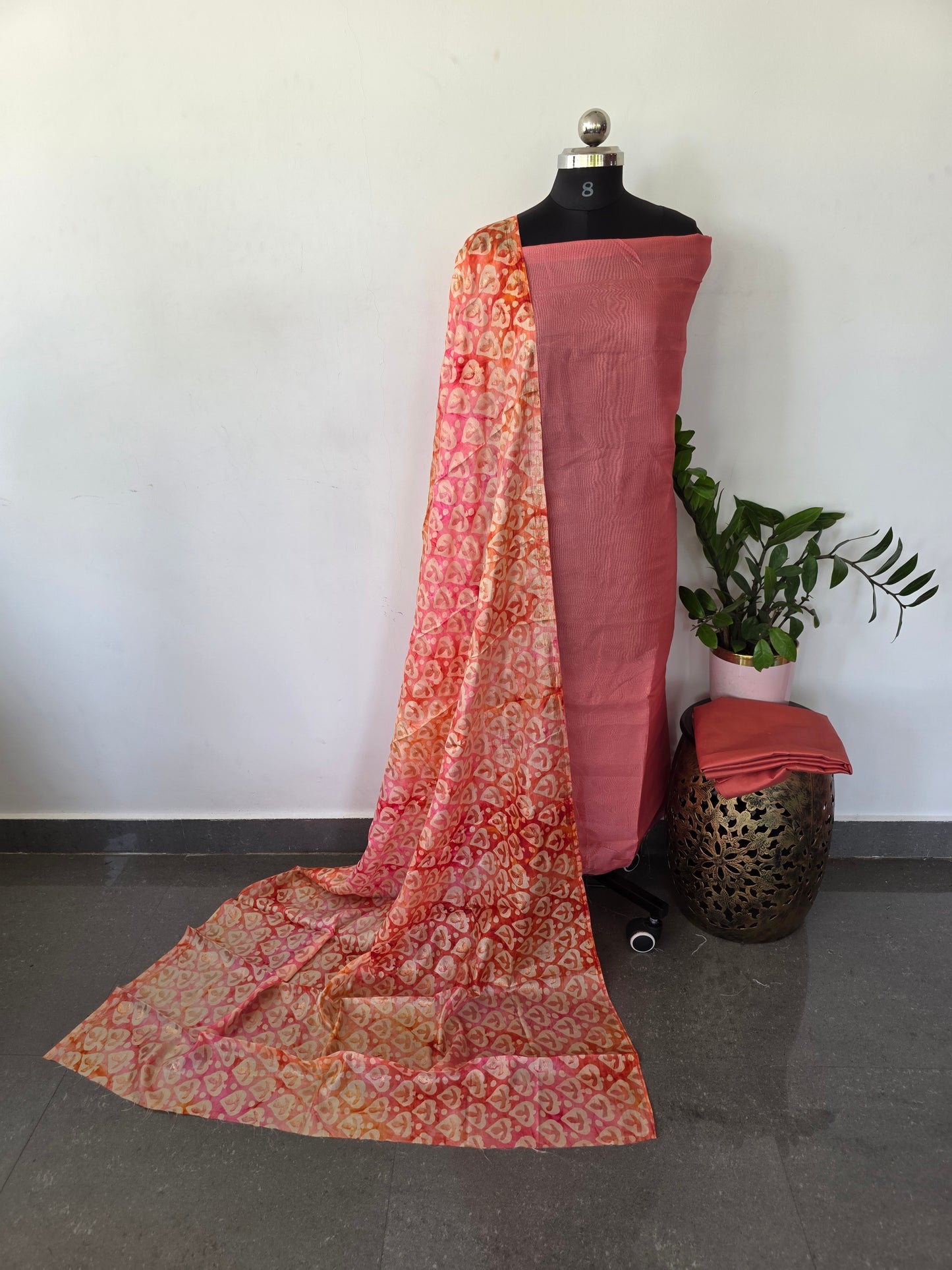 Fancy tissue silk set - CLA108