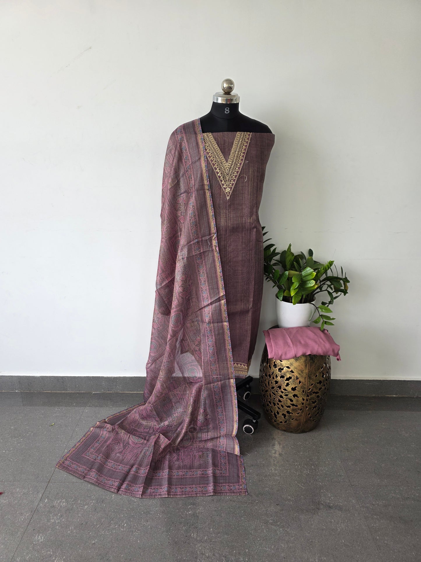 Premium tissue silk set -353