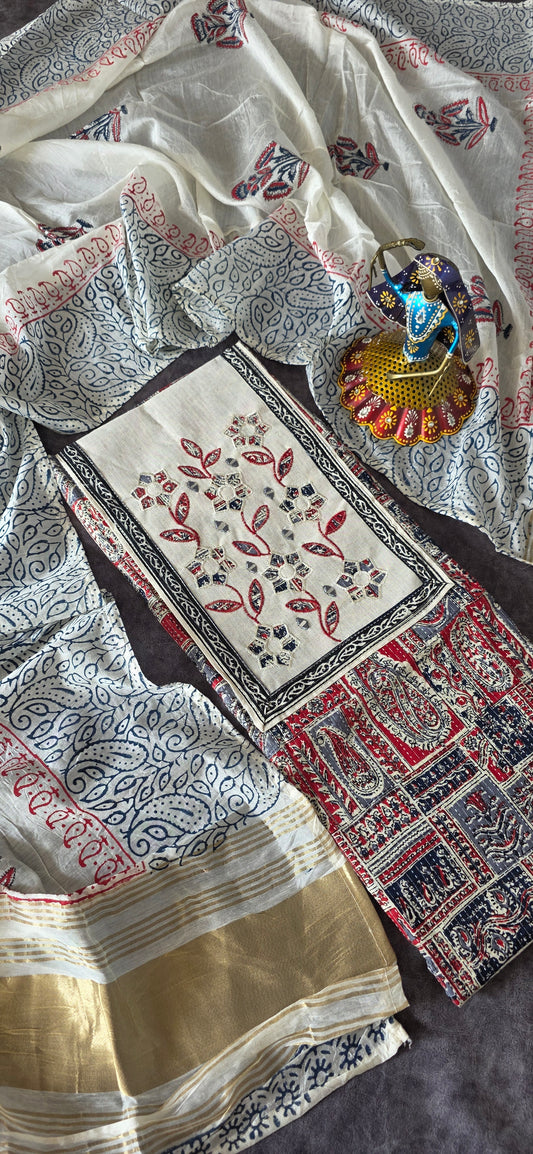 Kantha jaipuri cotton set - CLA54