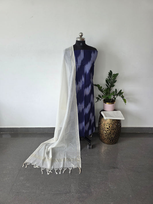 Pure handloom cotton set  - WH47