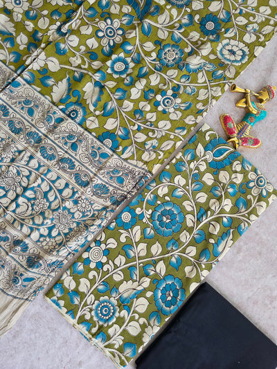 Authentic pure kalamkari cotton set - AK393