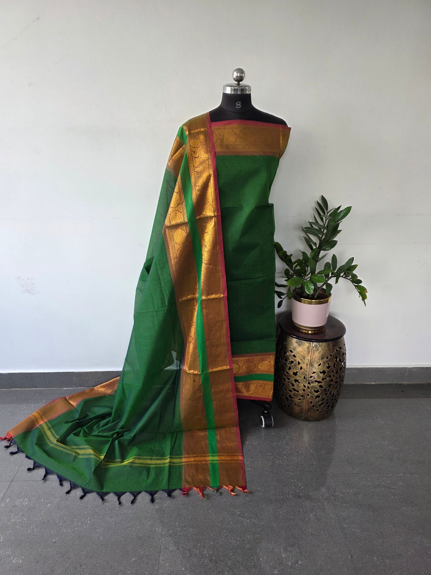 Premium chettinadu cotton set - DU40