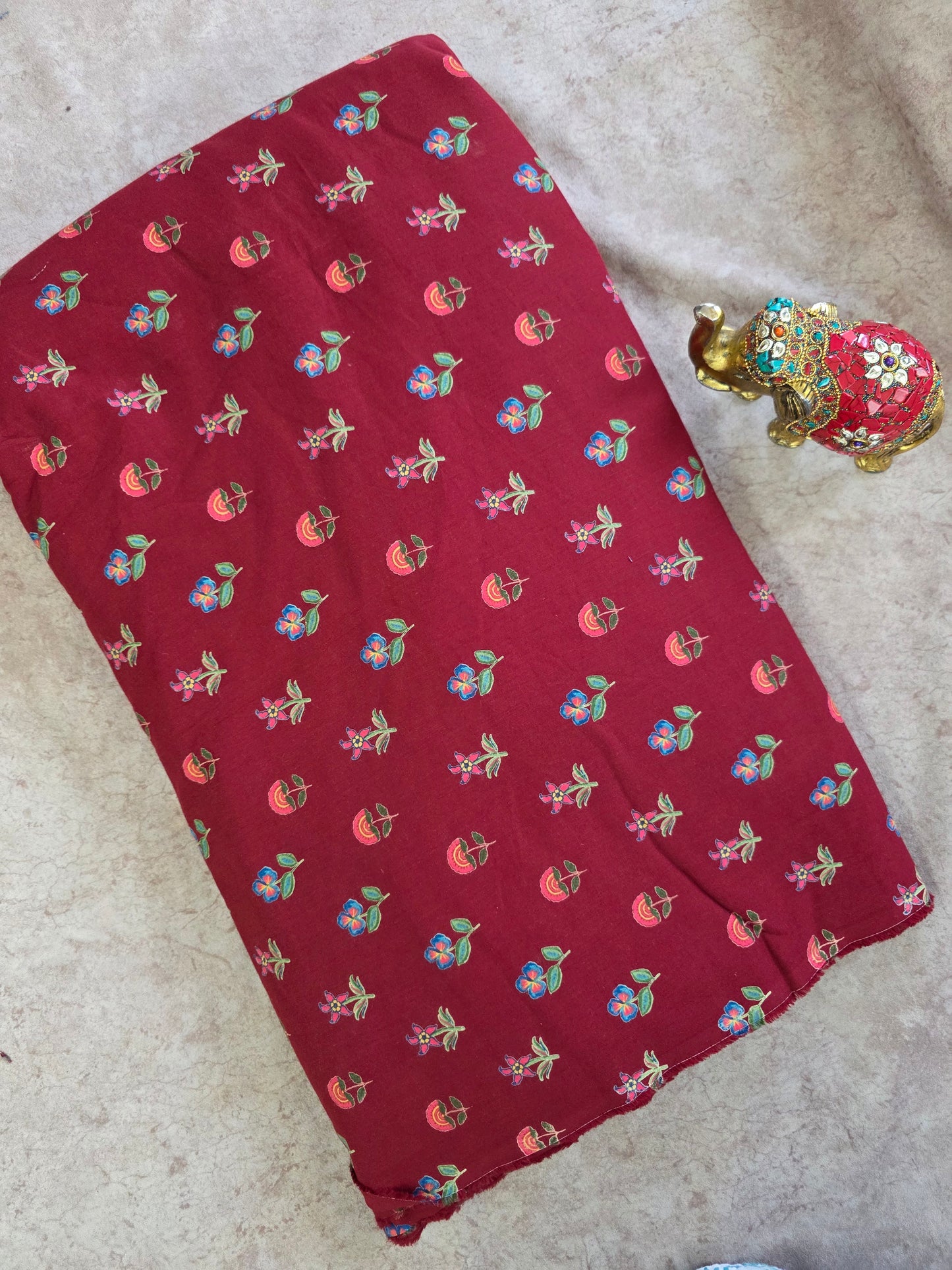 Jaipuri pure cotton running material -JA954