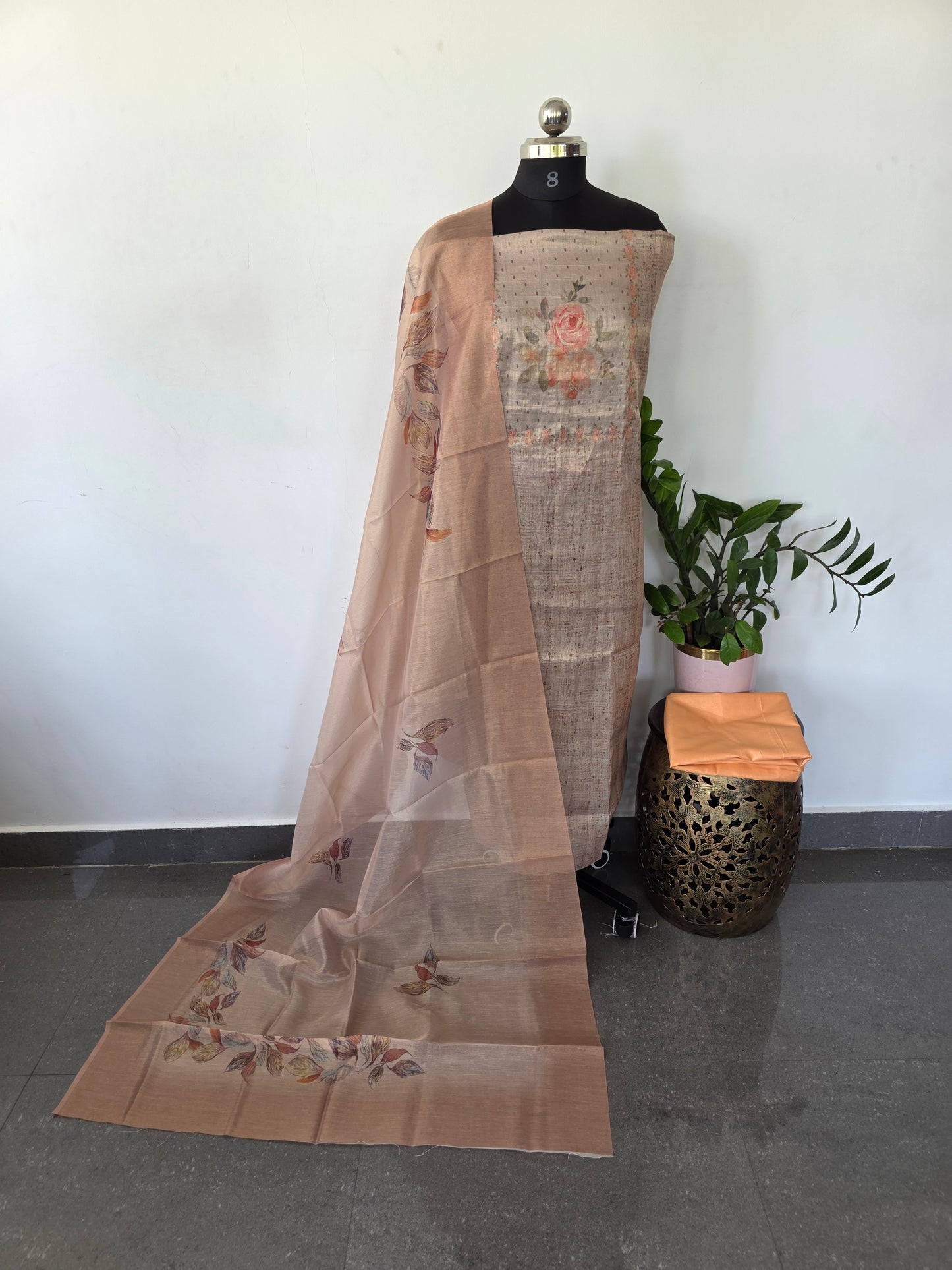 Fancy tissue silk set - CLA104