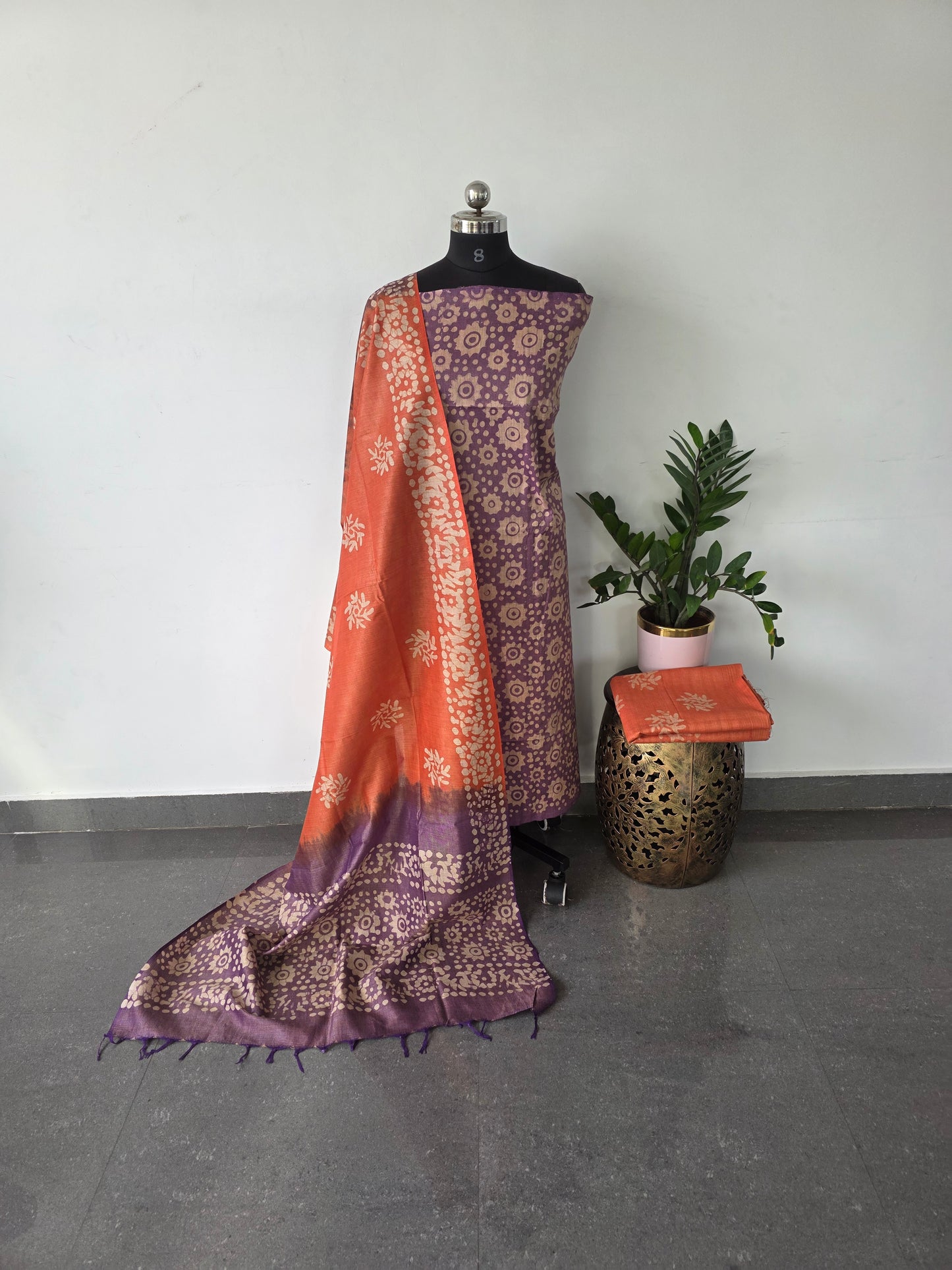 Bhagalpuri batik set - BB5