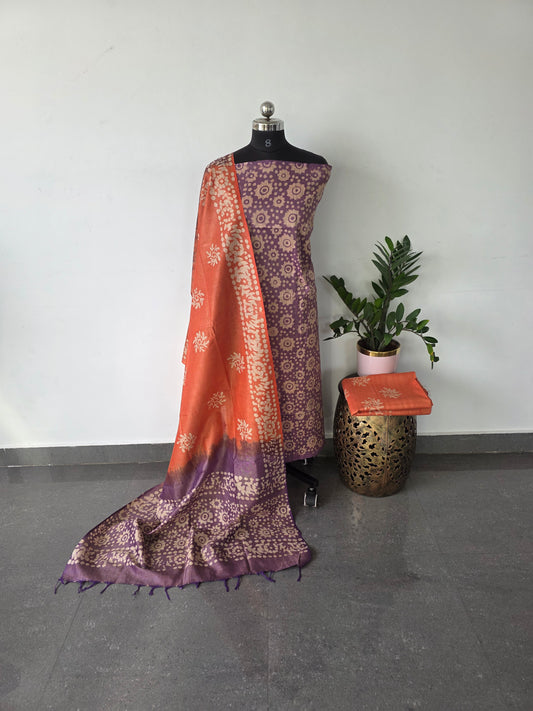 Bhagalpuri batik set - BB5