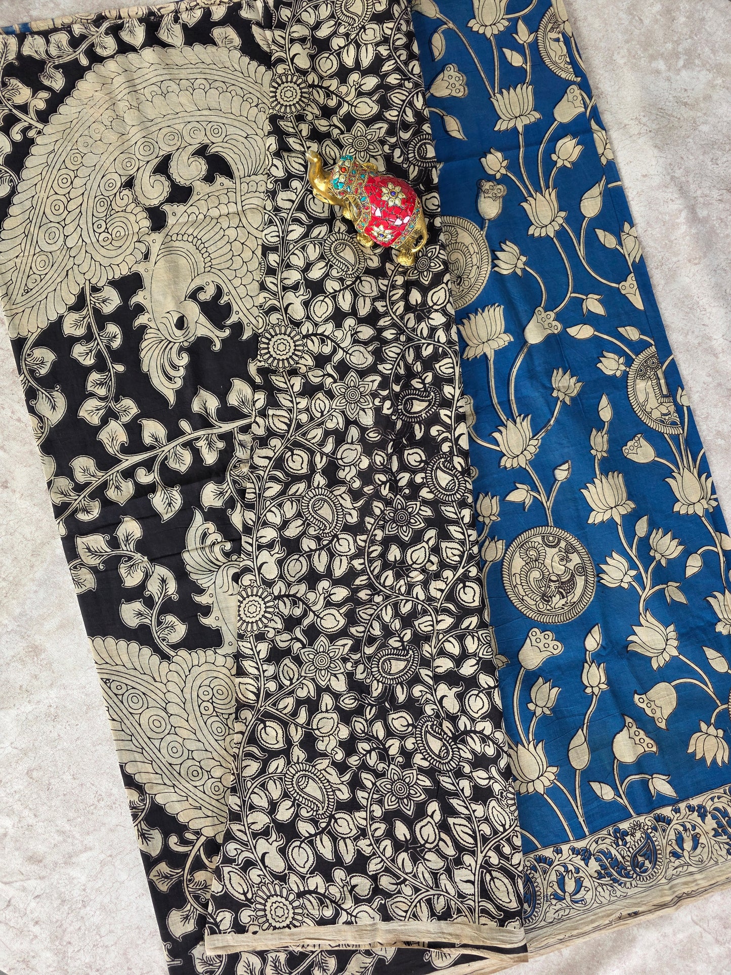 Pure kalamkari cotton saree - KS3