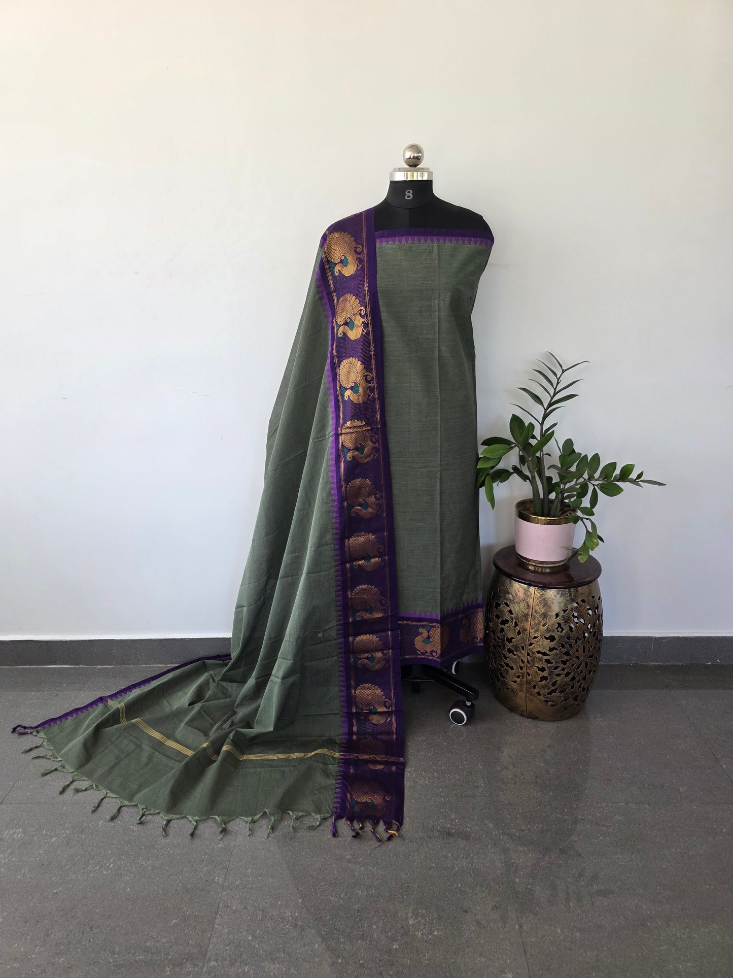 Premium chettinadu cotton set -CK3