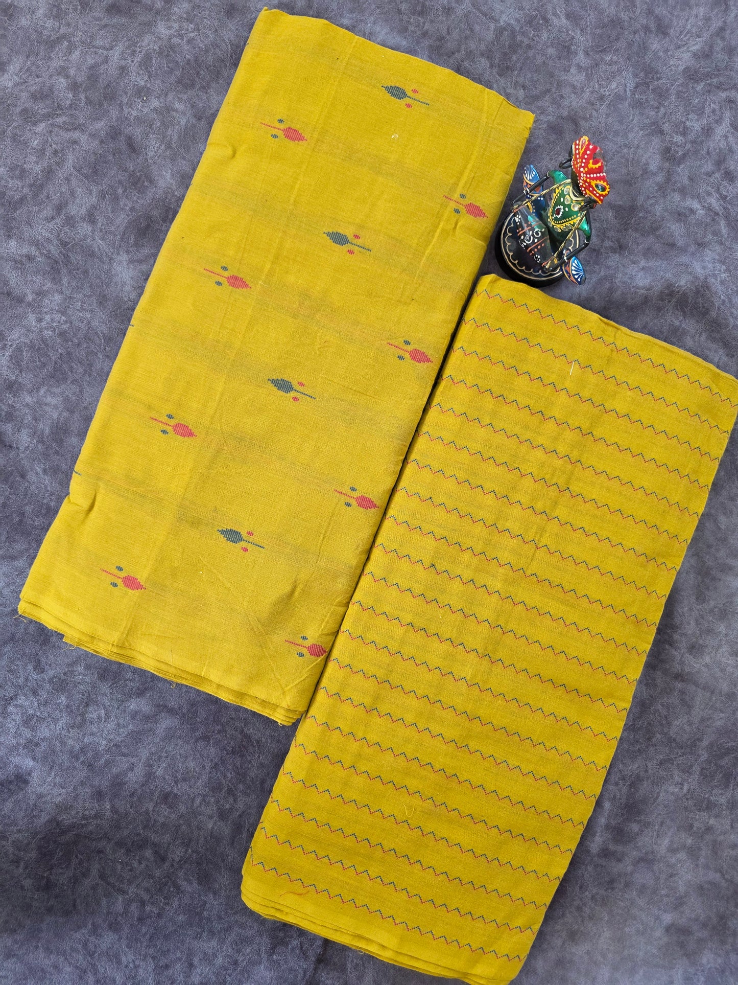 South cotton handloom cords running matrial (5 mtrs) - HRM164