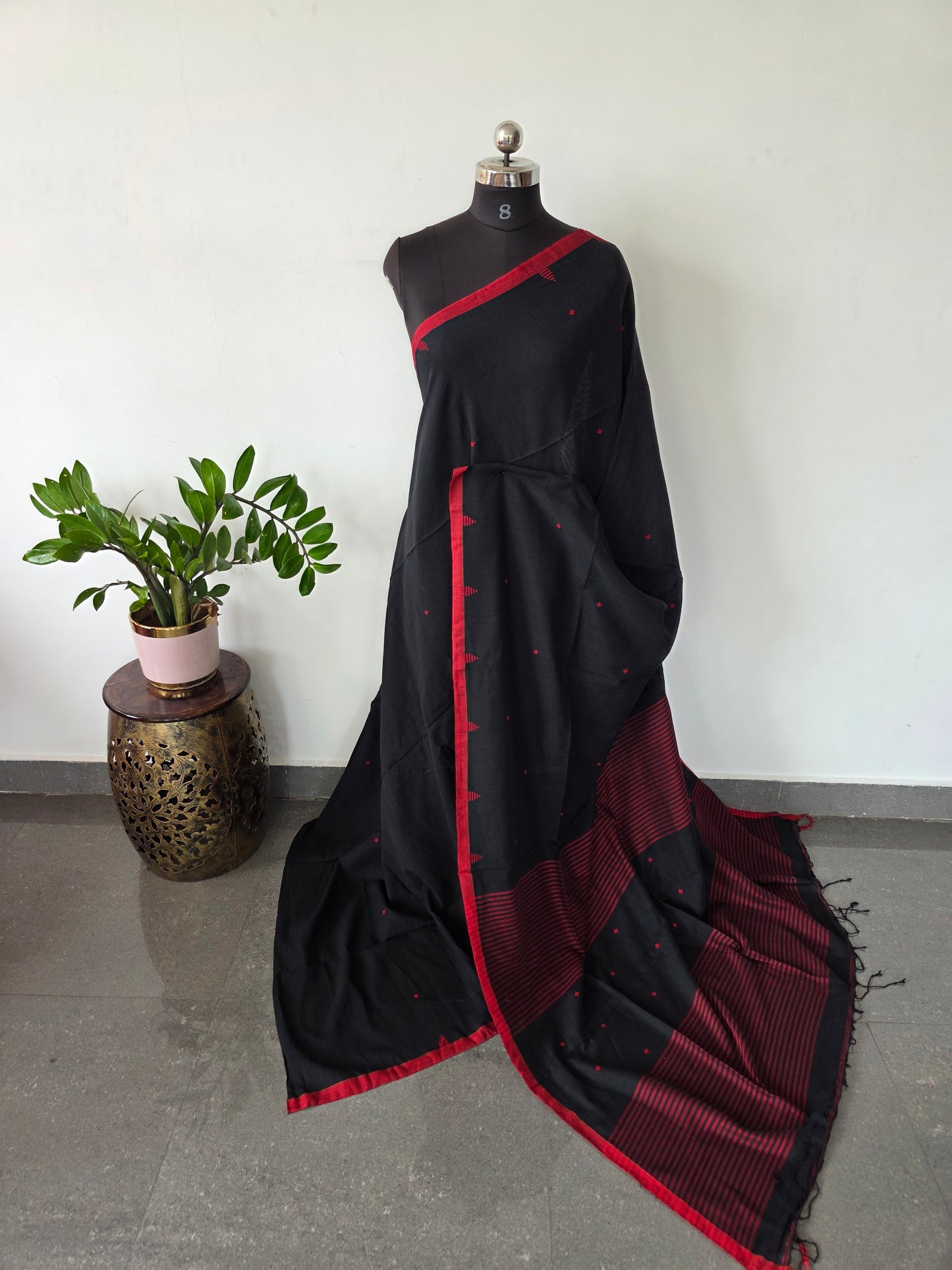 Malai cotton West Bengal saree - BB526
