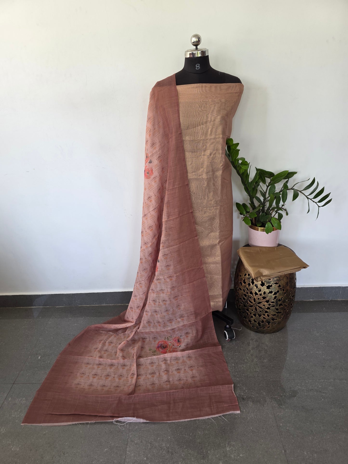 Fancy tissue silk set - CLA101
