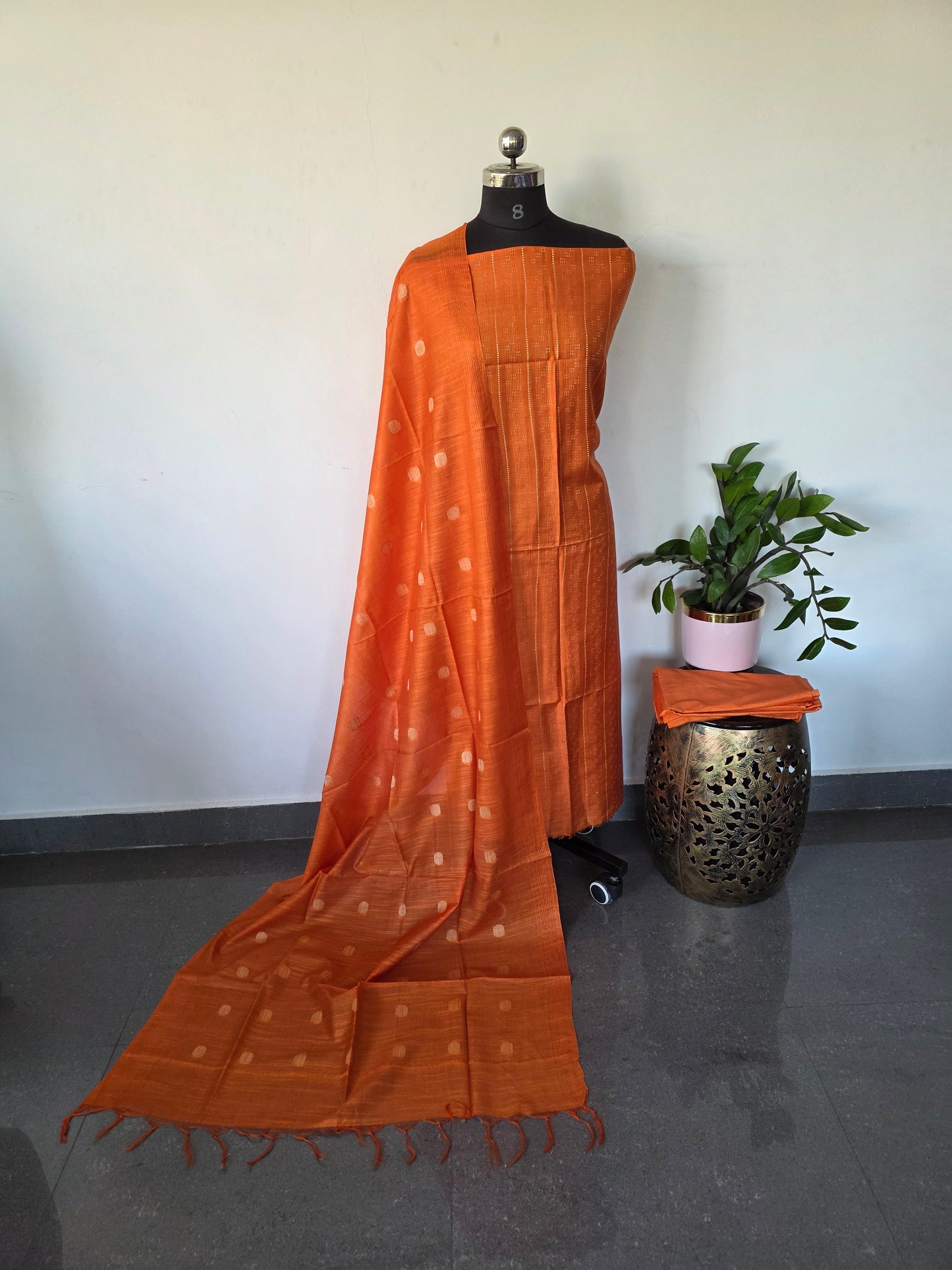 Bhagalpuri Katan silk weaving set - BA190