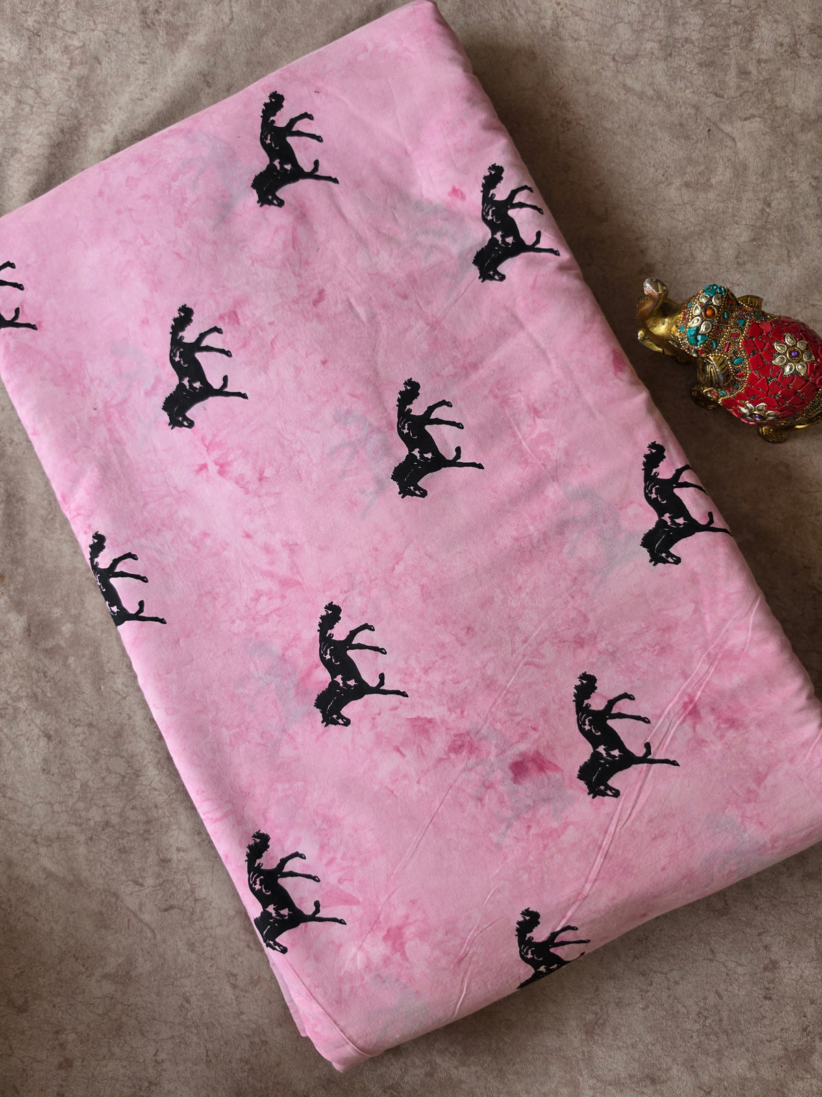 Handcrafted batik cotton running material -HB91