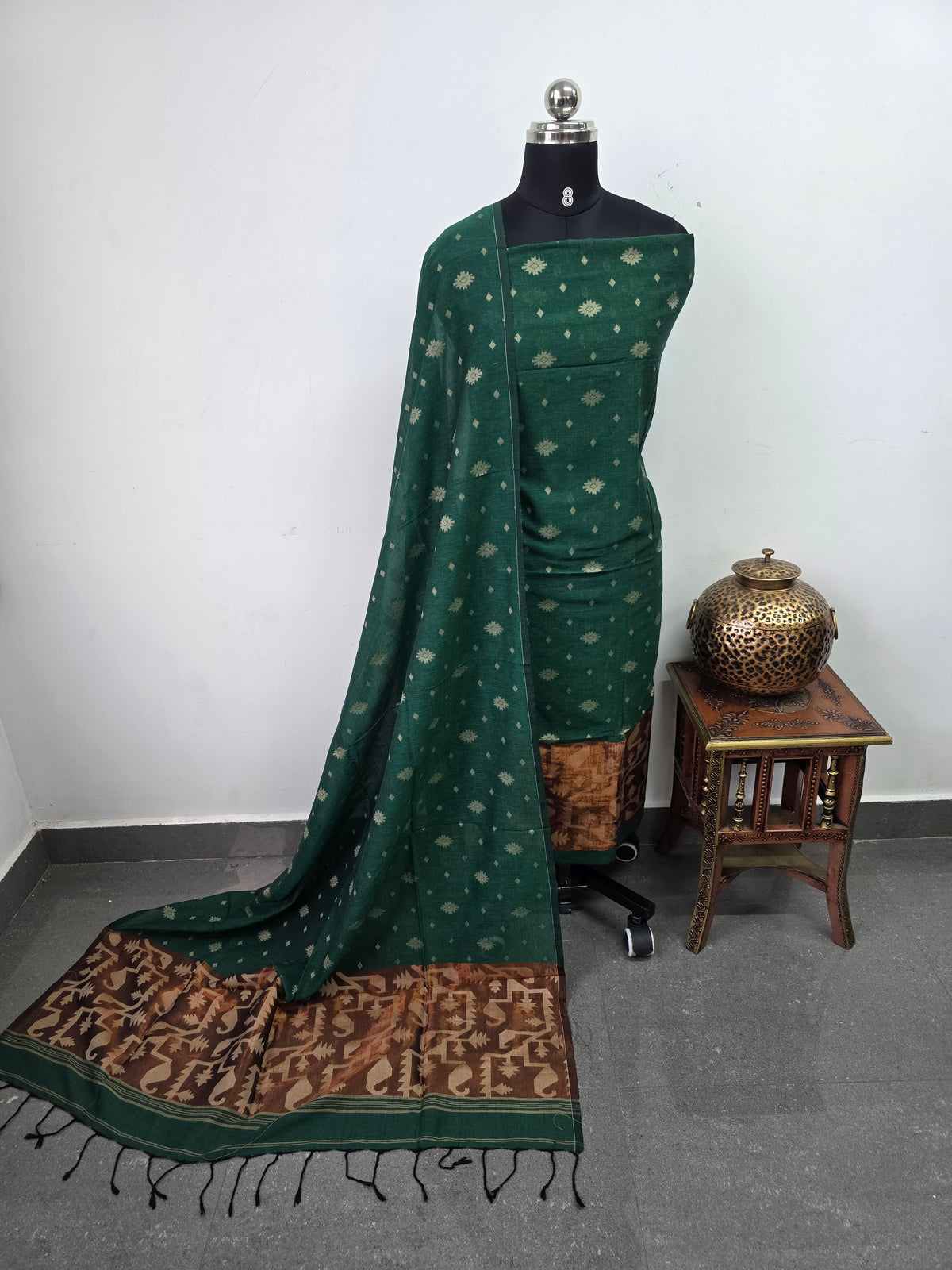 Mul cotton jamdhani set -JMM582