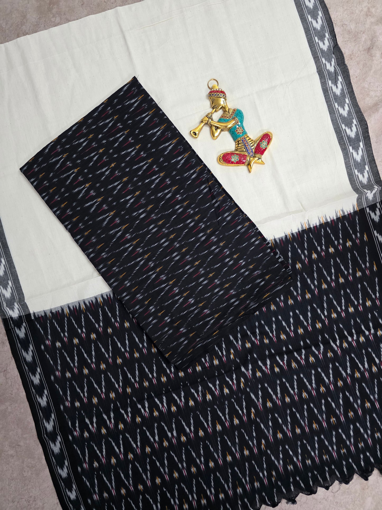 Pochampally ikkat cotton set - VN93