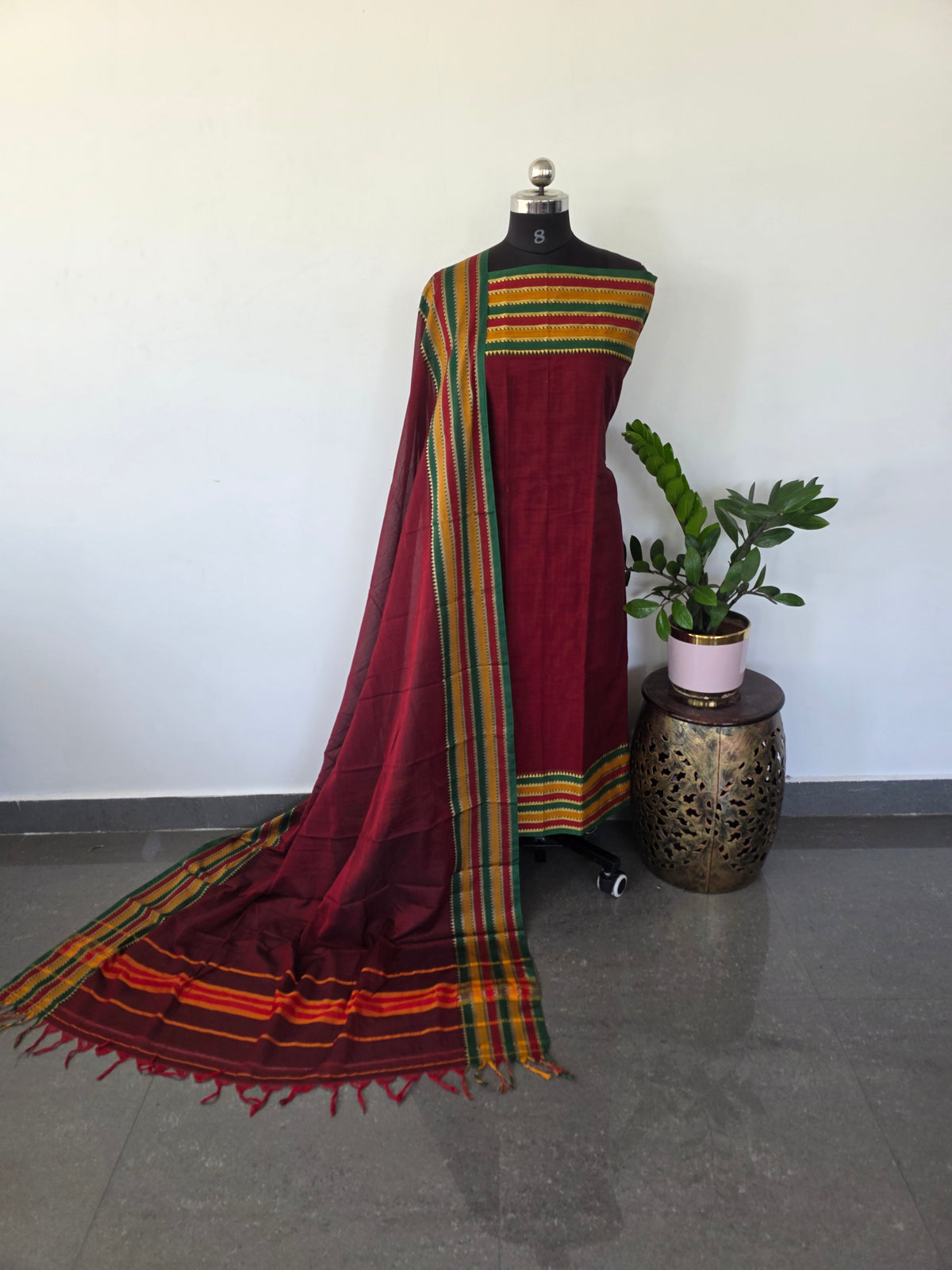 Mercerised narayanapet salwar set - NA32
