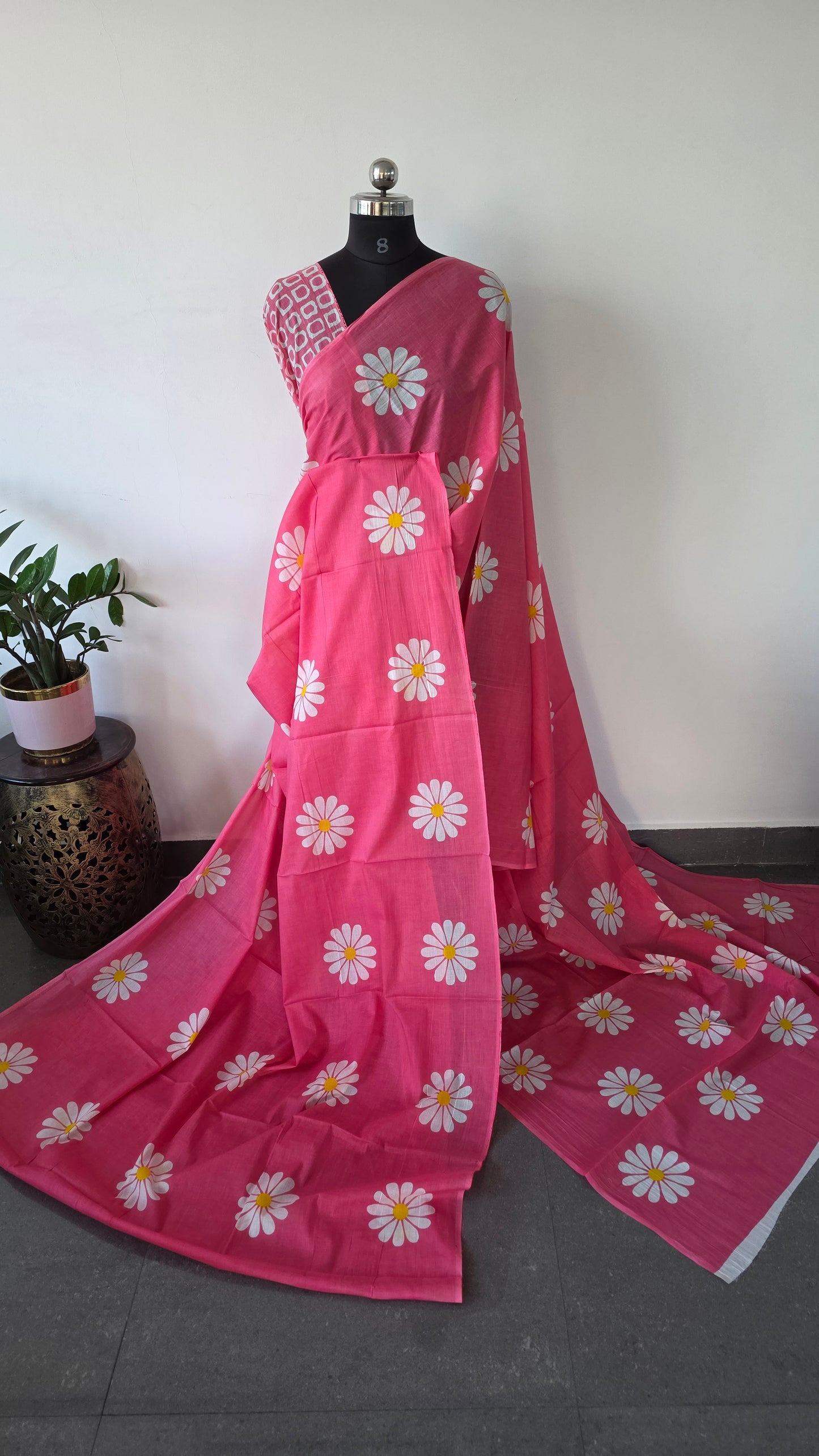 Jaipuri pure cotton saree - RJ2