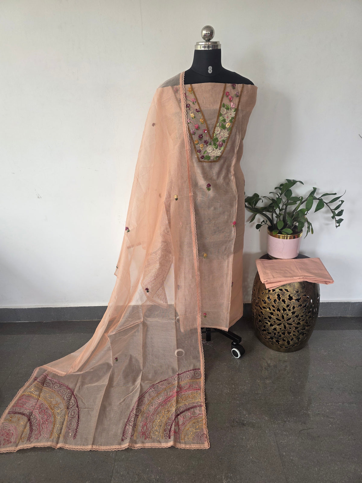 Premium Handwork Embroidery kota set - AS145