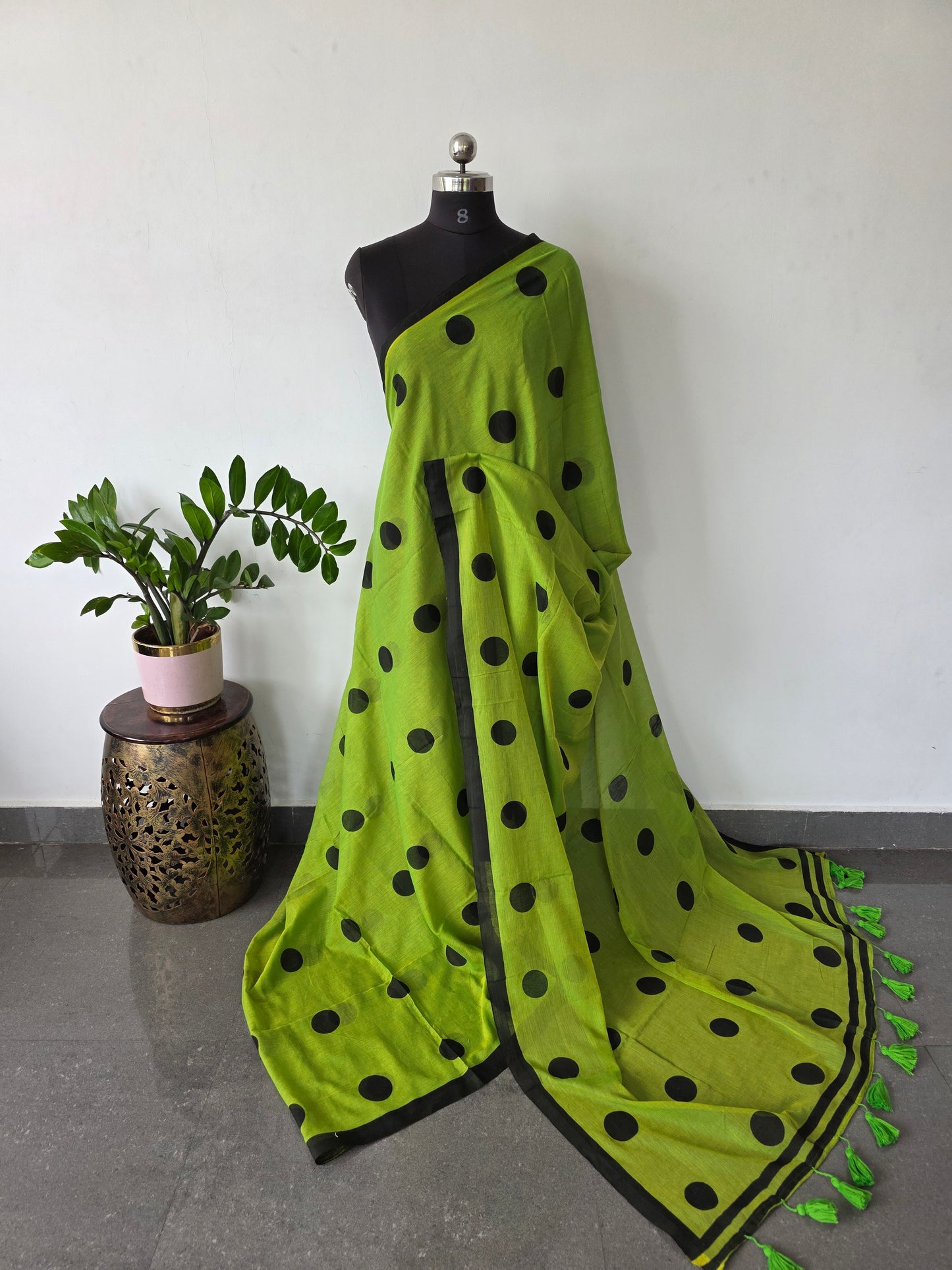 Malai cotton West Bengal saree - BB515