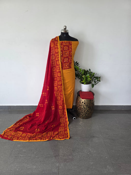Pure kantha batik cotton set - DS52
