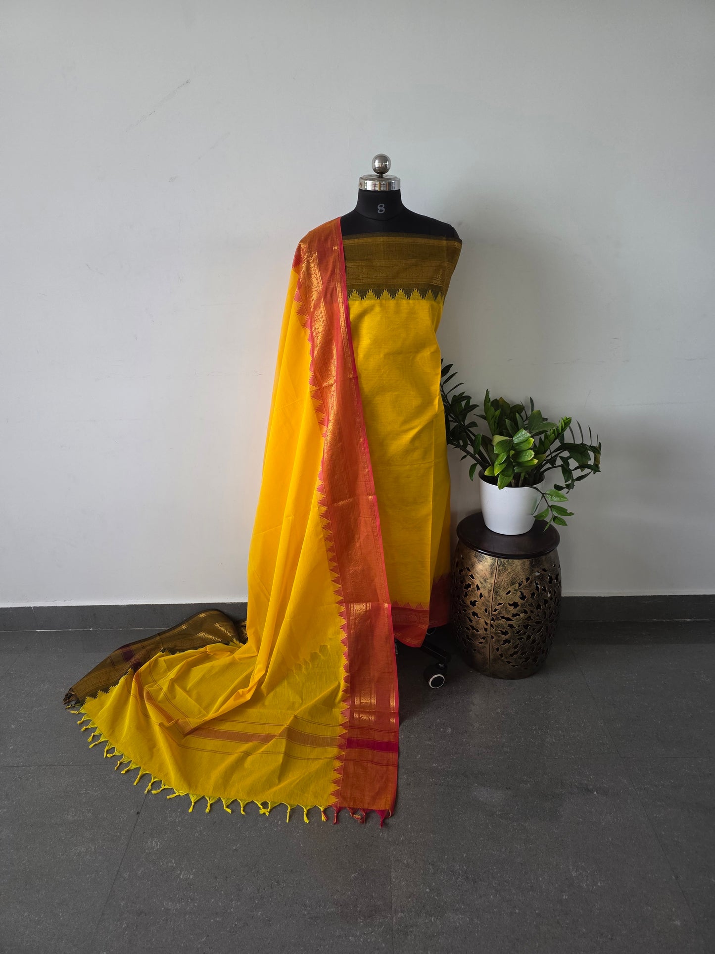 Premium chettinadu cotton set - CW35