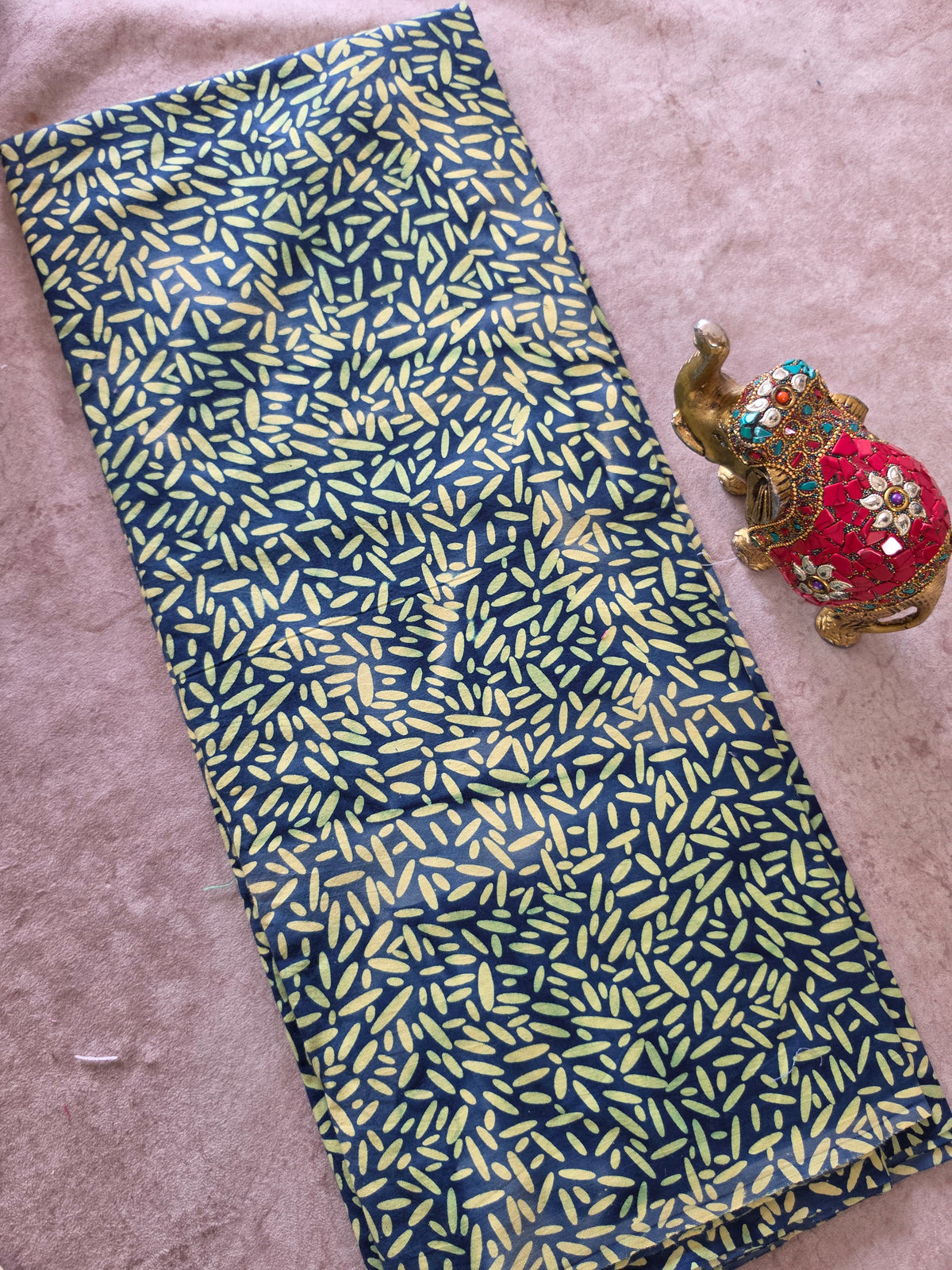 Handcrafted batik cotton running material -HB183