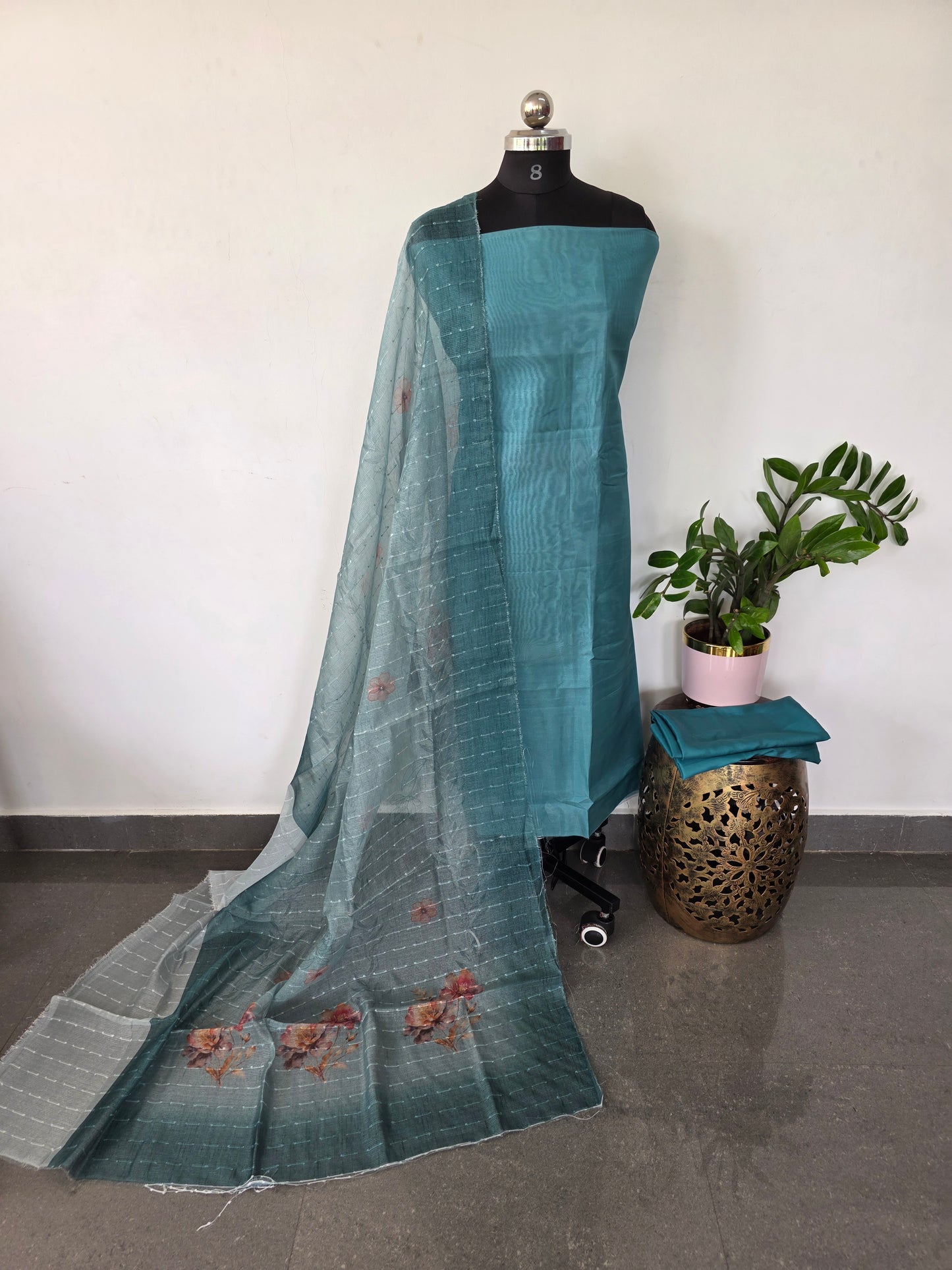 Fancy tissue silk set - CLA389