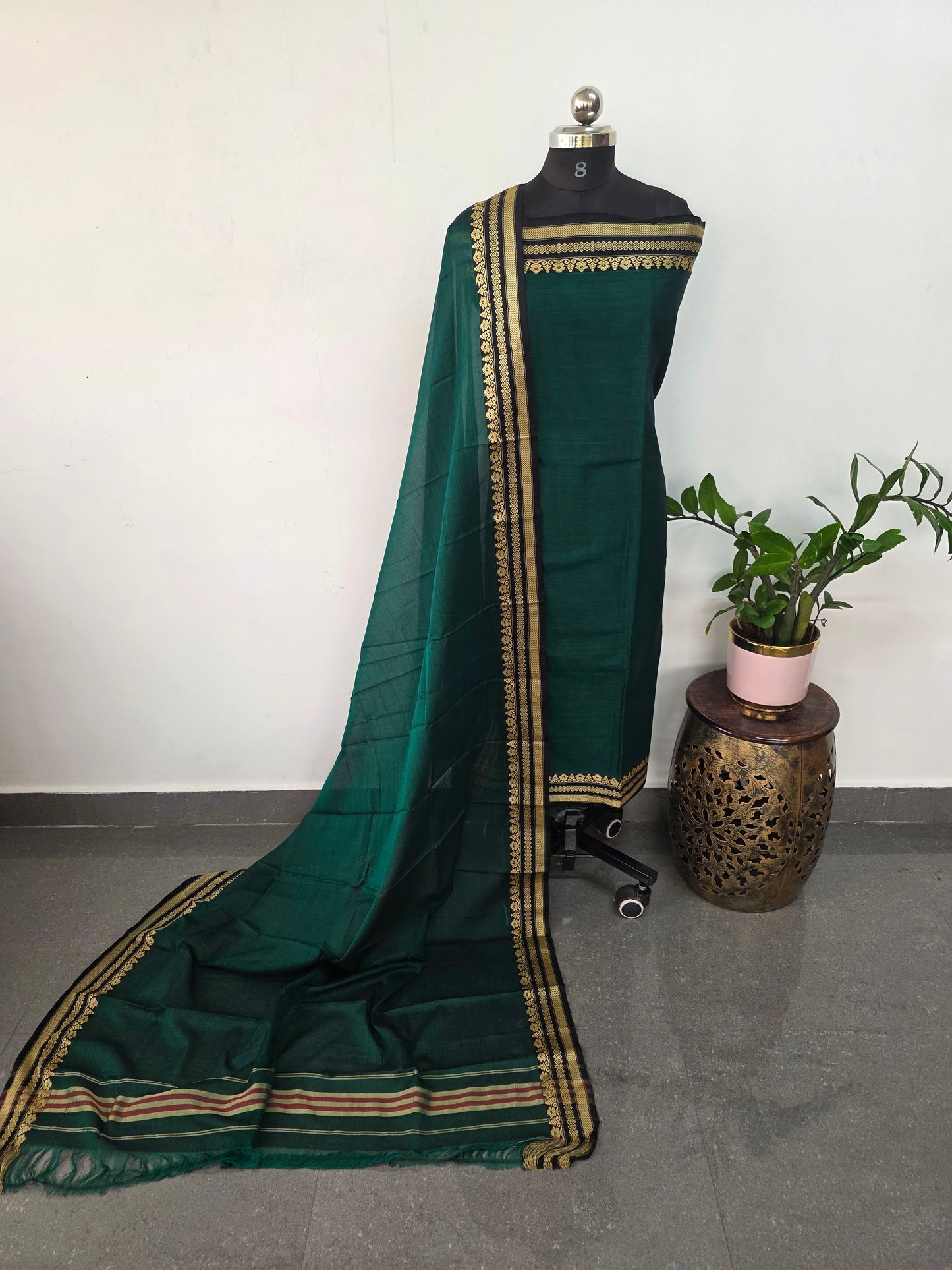 Mercerised narayanapet salwar set (4.5 meters)-NA532