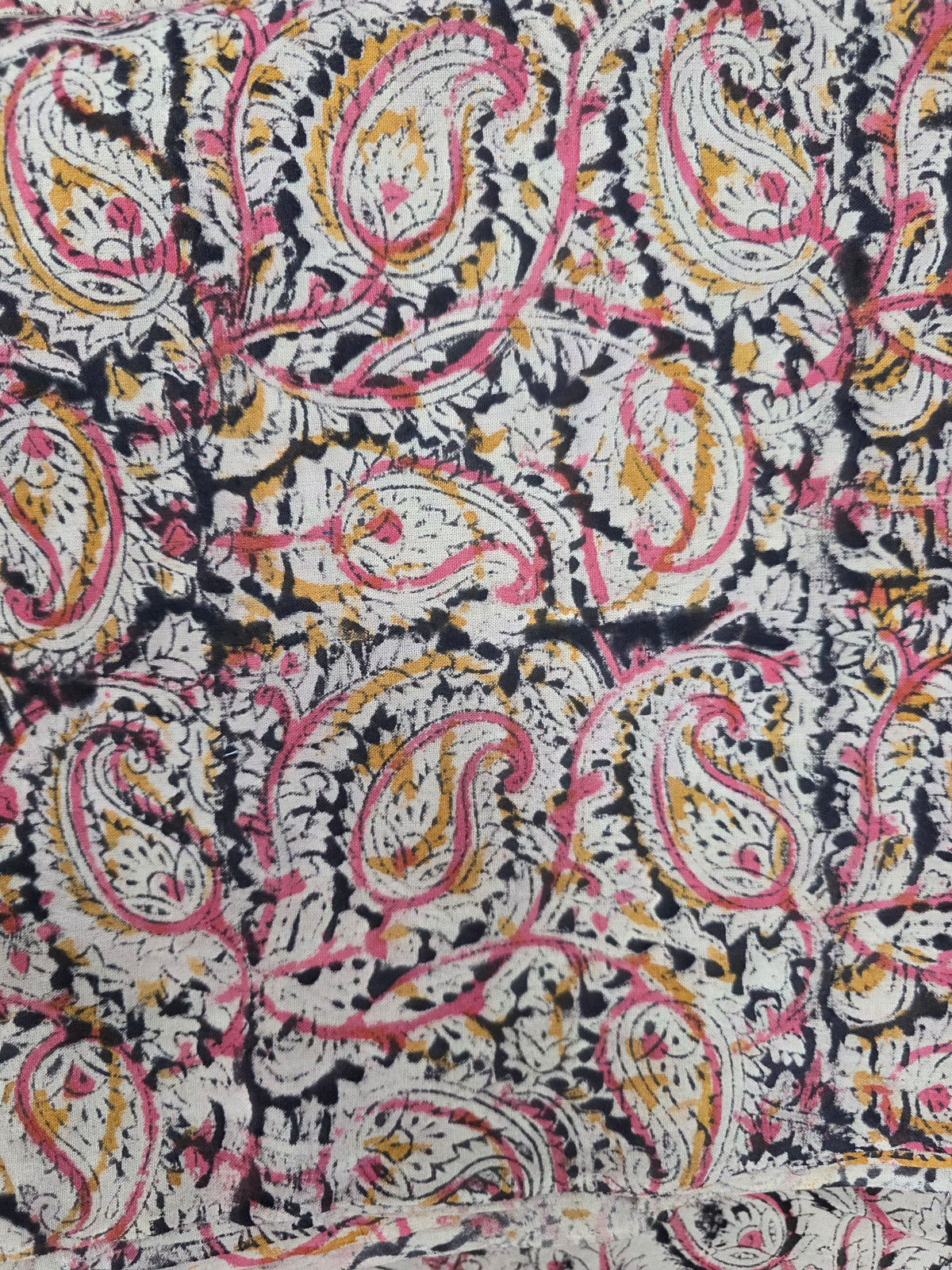 Handblock pure kalamkari cotton set(2 pcs)- AK529