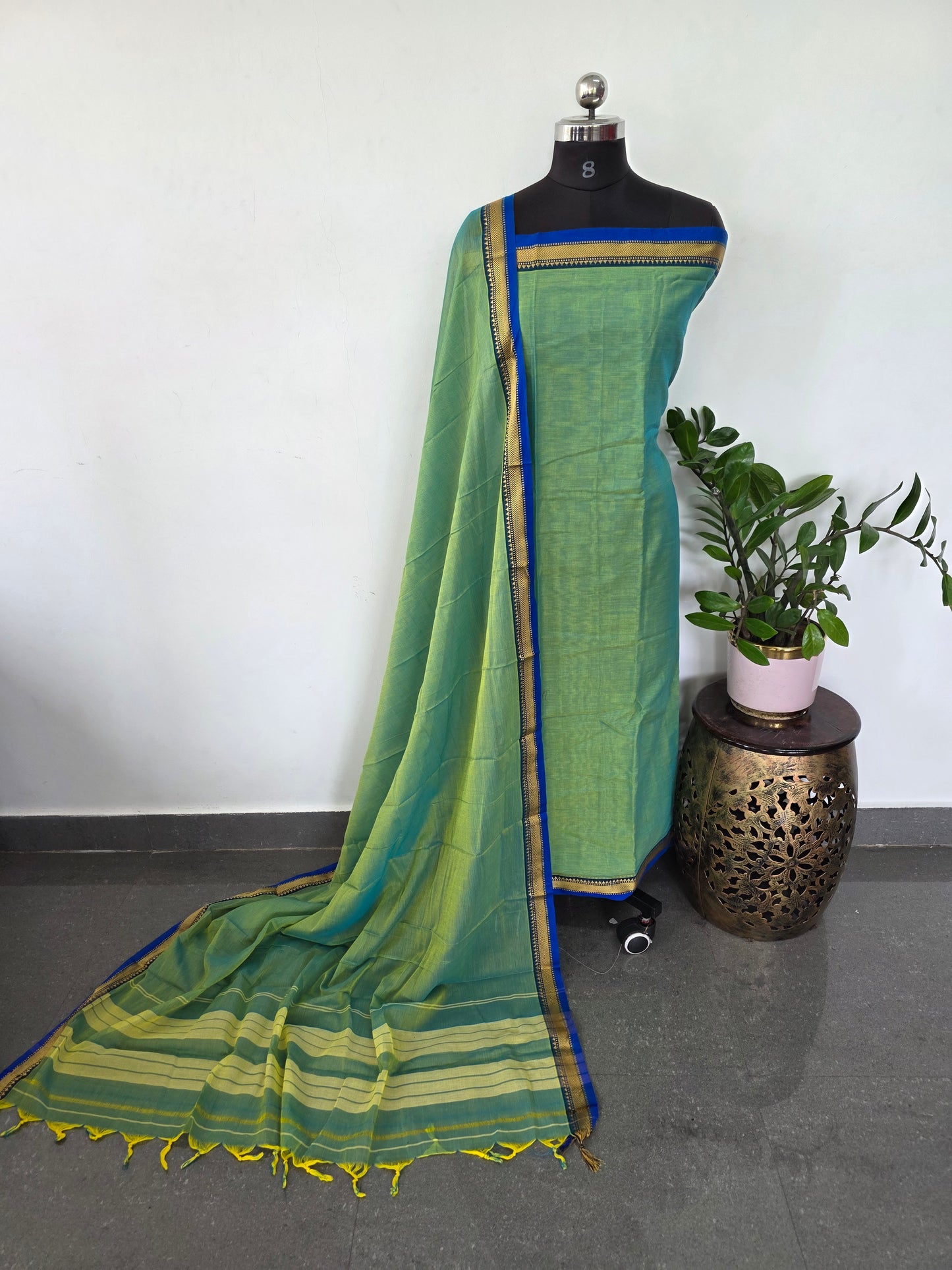 Mercerised narayanapet salwar set (4.5 meters)- NA388
