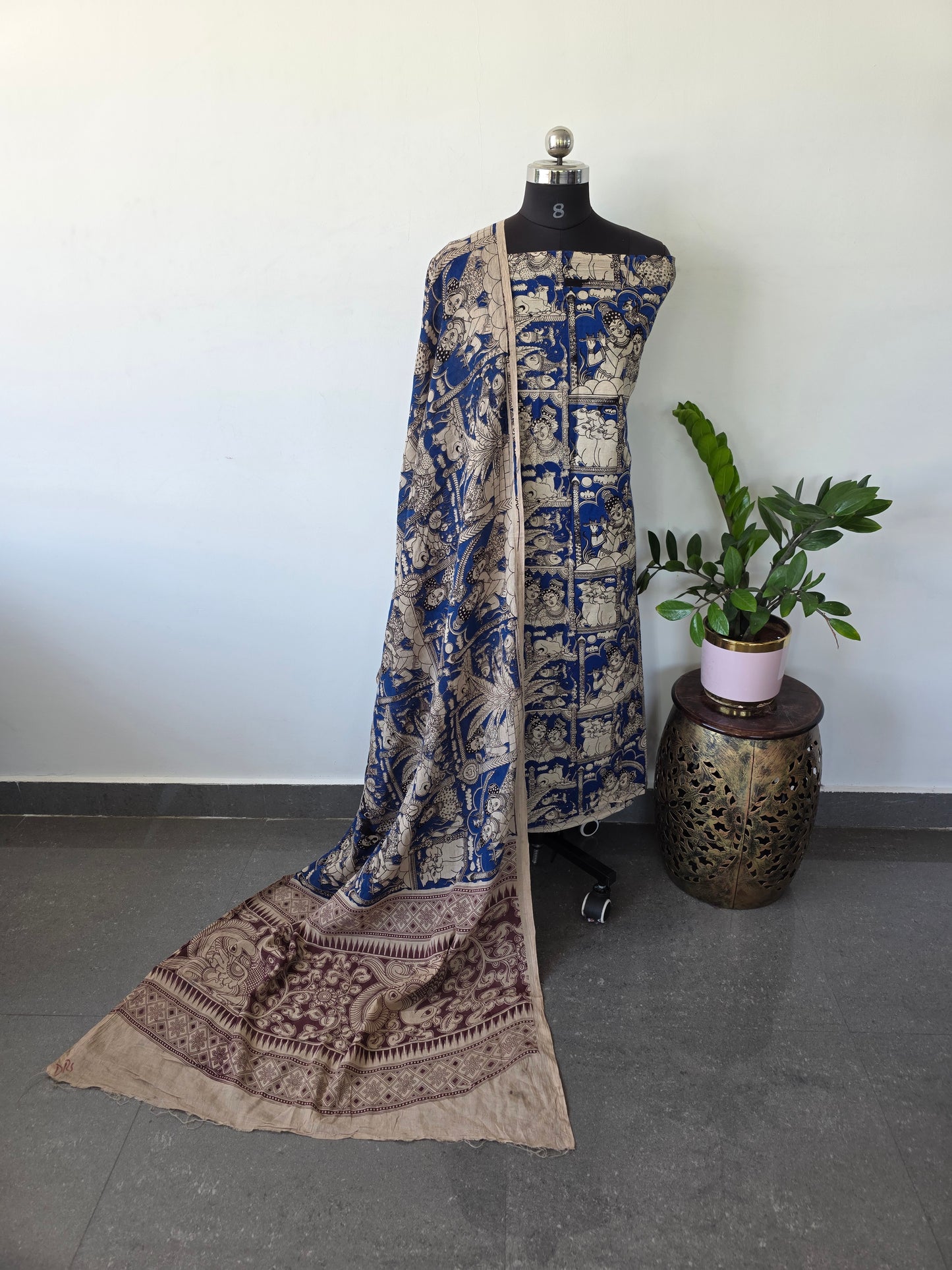 Pure kalamkari cotton salwar ( 2 pc set ) - ES29