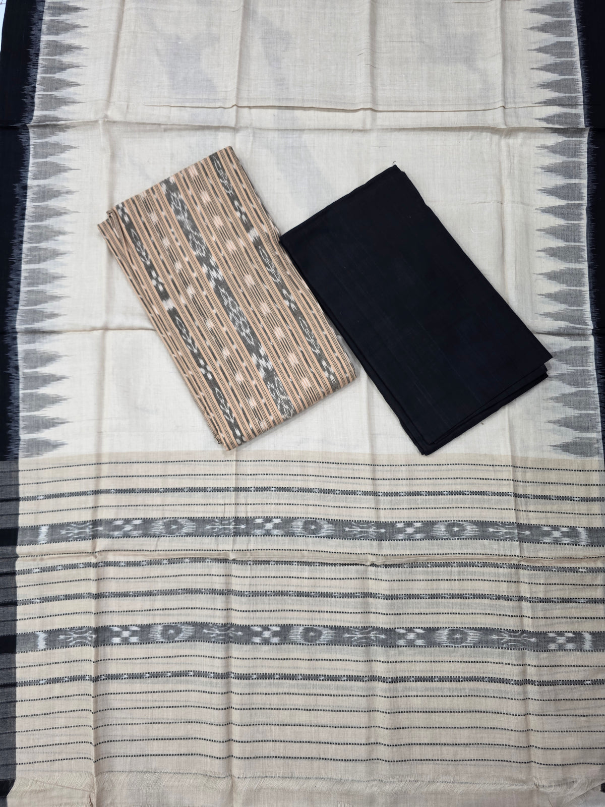 Sambalpuri ikkat cotton (3pc) salwar set -WW685