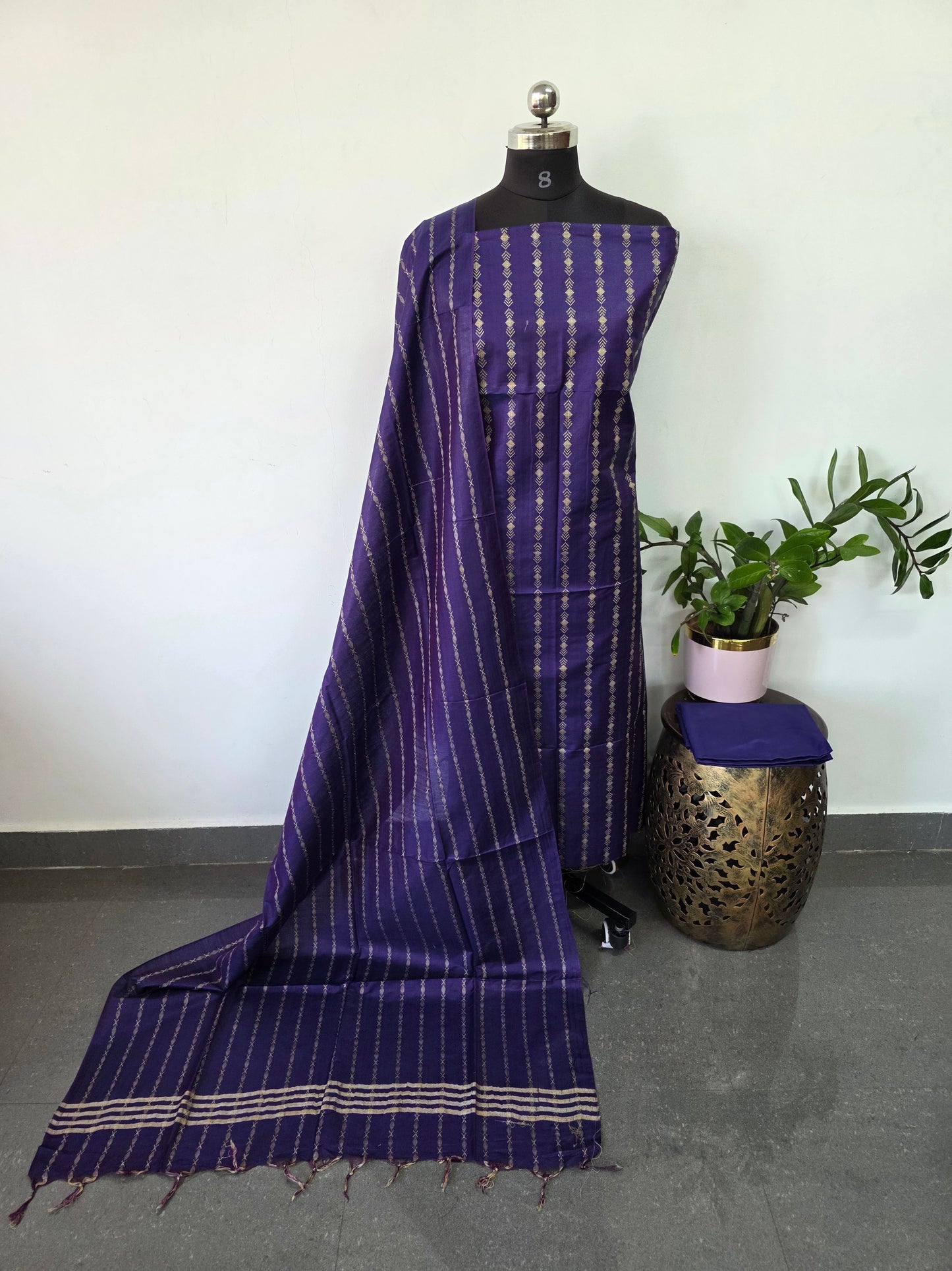 Bhagalpuri katan weaving set - BA479