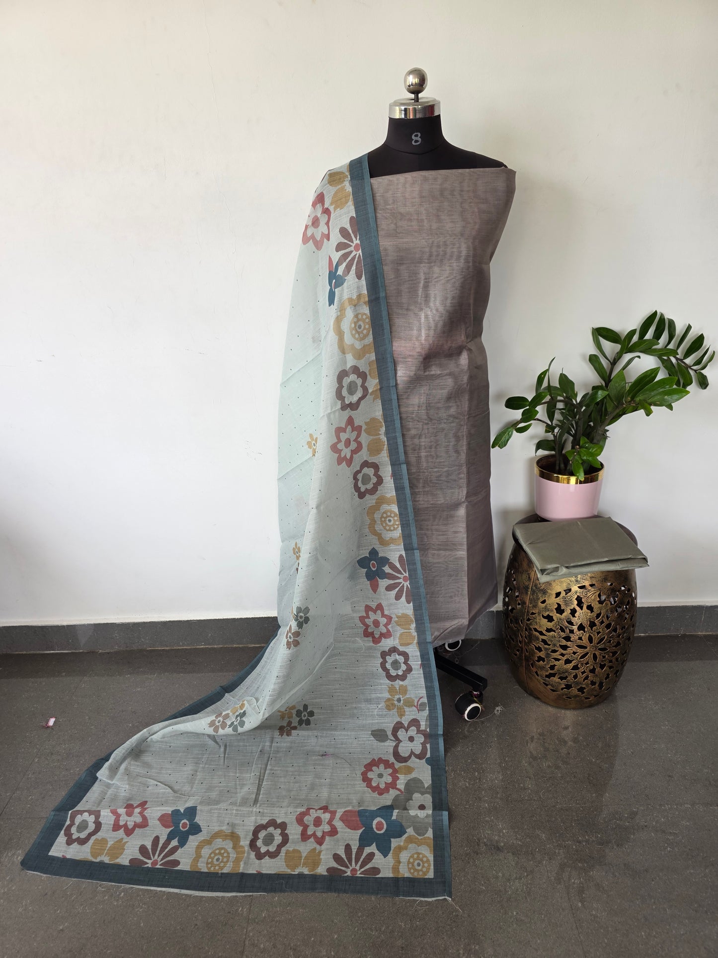 Fancy tissue silk set - CLA377