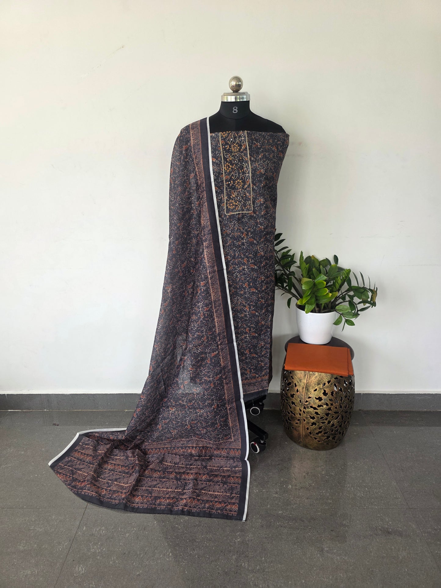 Fancy soft silk set - CLA250