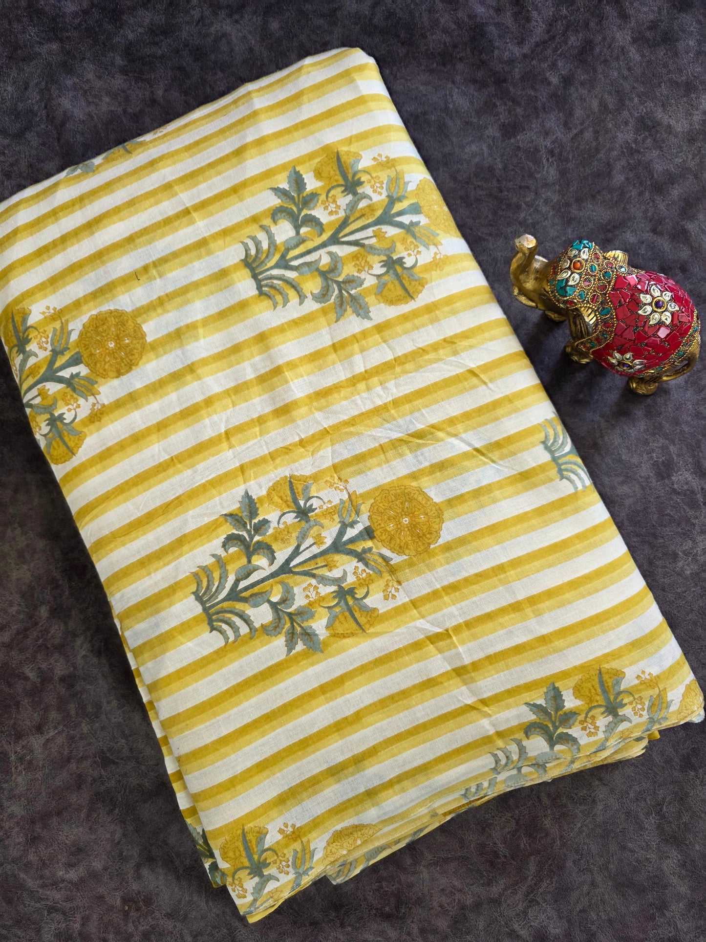 Jaipuri pure cotton running material -JA967