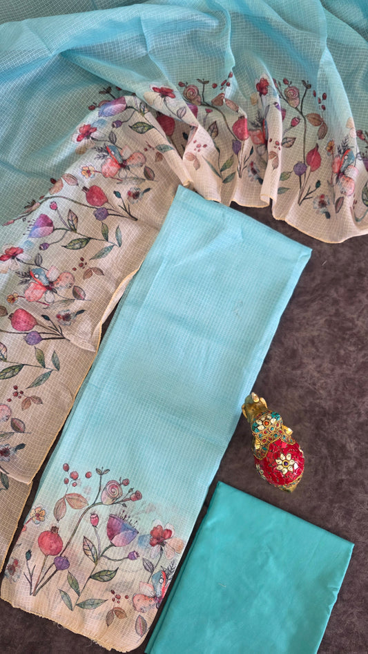 Kota salwar with digital print set - KV54